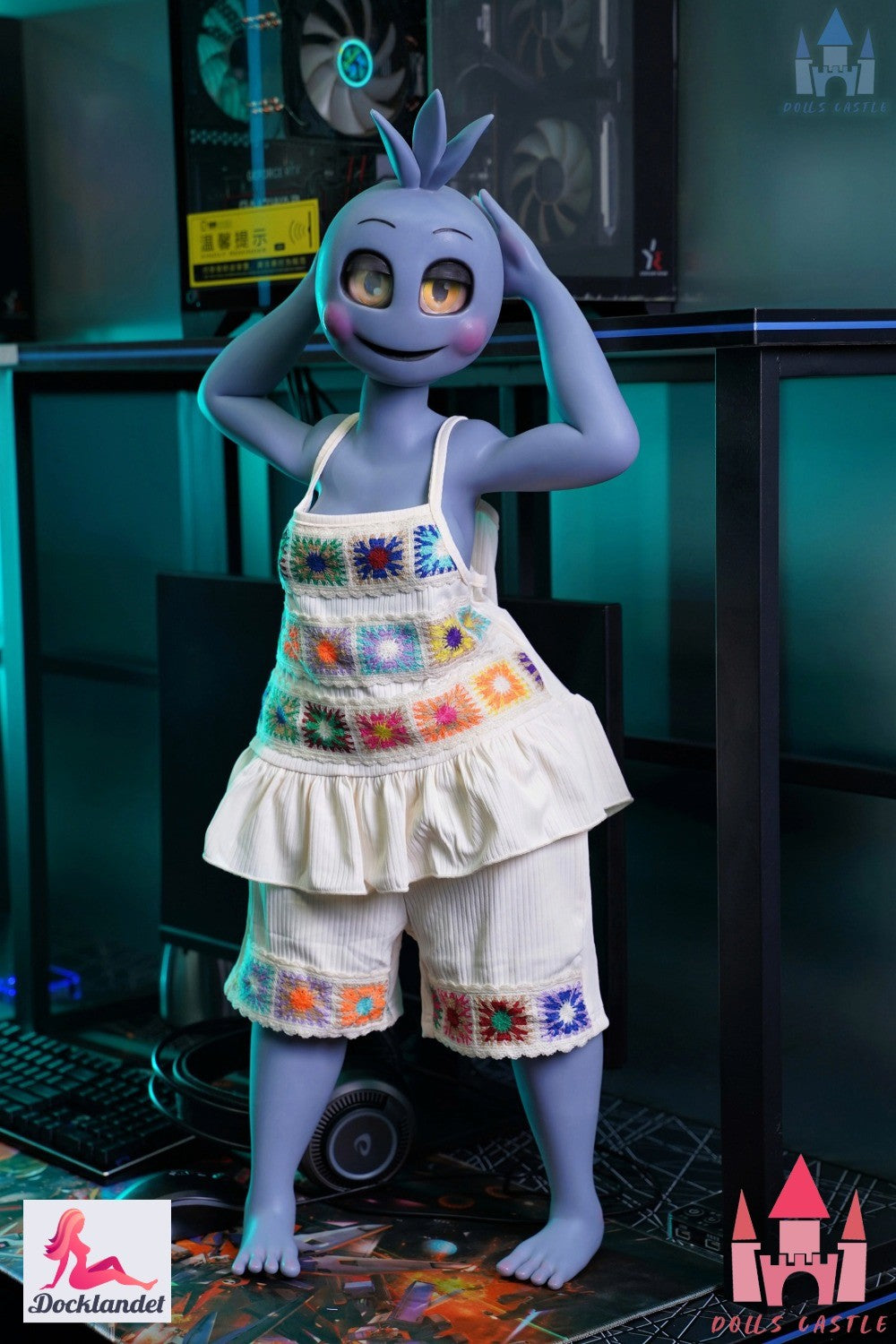 Pige sexdukke (Dolls Castle 84 cm B-cup #SZ9 silikone)