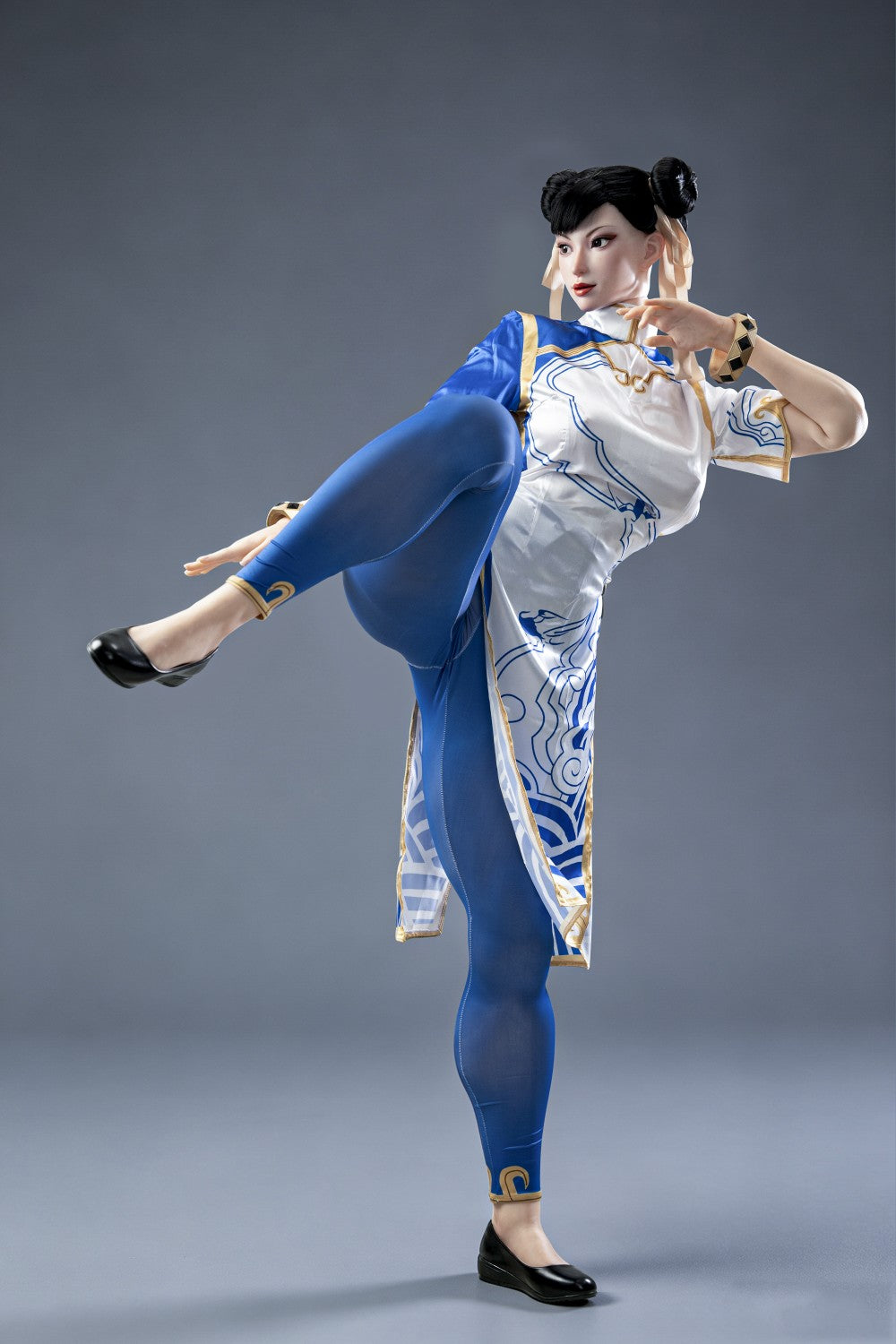 Chun Li sexdukke (Game Lady 169 cm F-cup nr. 47-1 silikone)