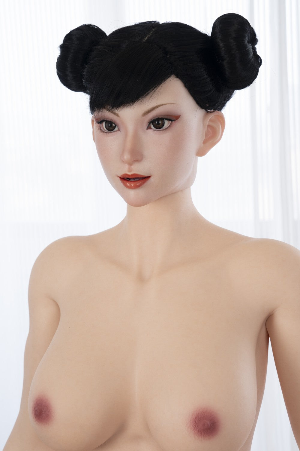 Chun Li sexdukke (Game Lady 169 cm F-cup nr. 47-1 silikone)