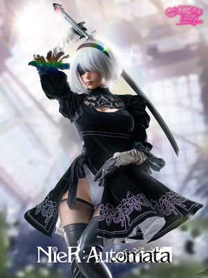 Yorha 2b sexdukke (Game Lady 171 cm ecup No.18 silikone)