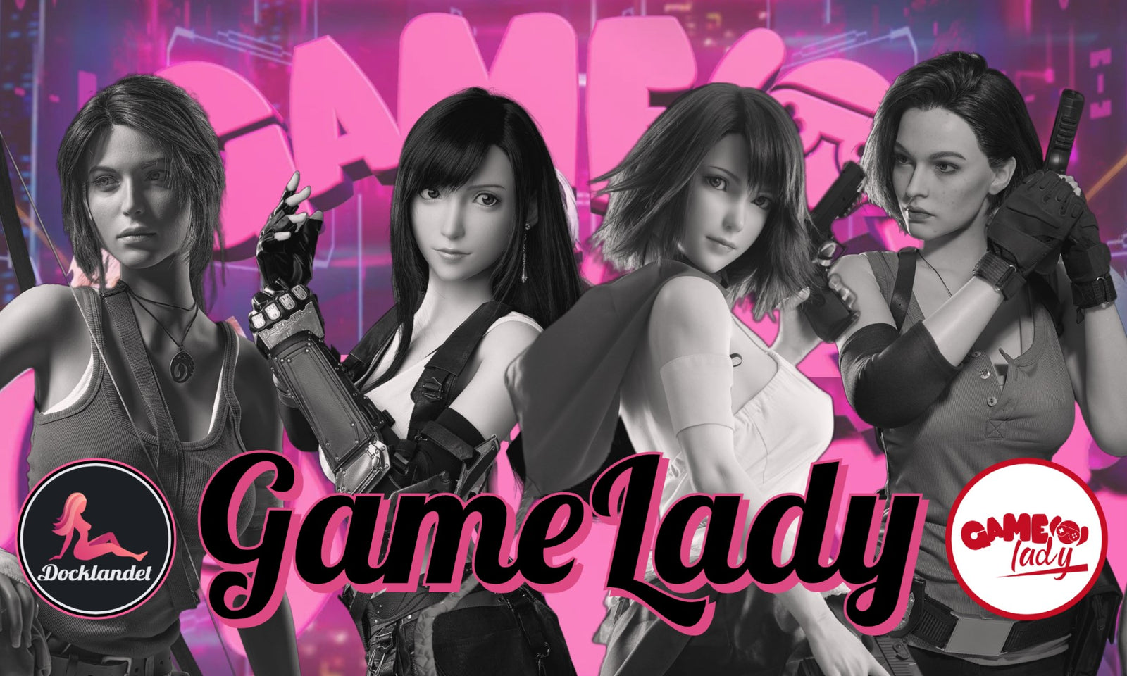 Game Lady är experter på cosplay sexdockor. Deras dockor är gjorda av silikon av absolut högsta kvalitet. Köp din cosplay sexdocka från Game Lady hos Docklandet idag. Game Lady är en av Kinas främsta tillverkare av verklighetstrogna dockor av silikon.