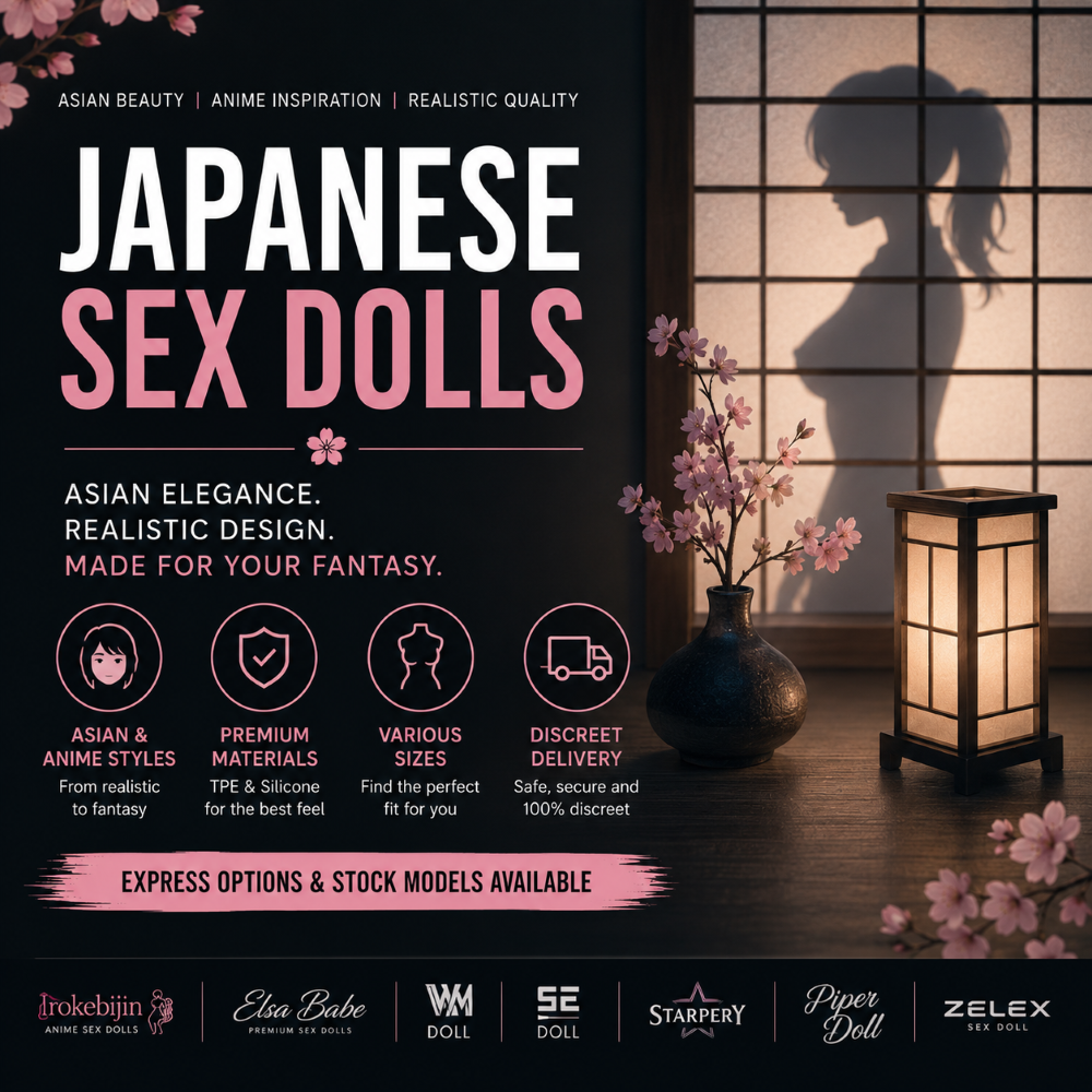 Japanske sexdukker – asiatisk elegance, anime-inspiration og realistisk design