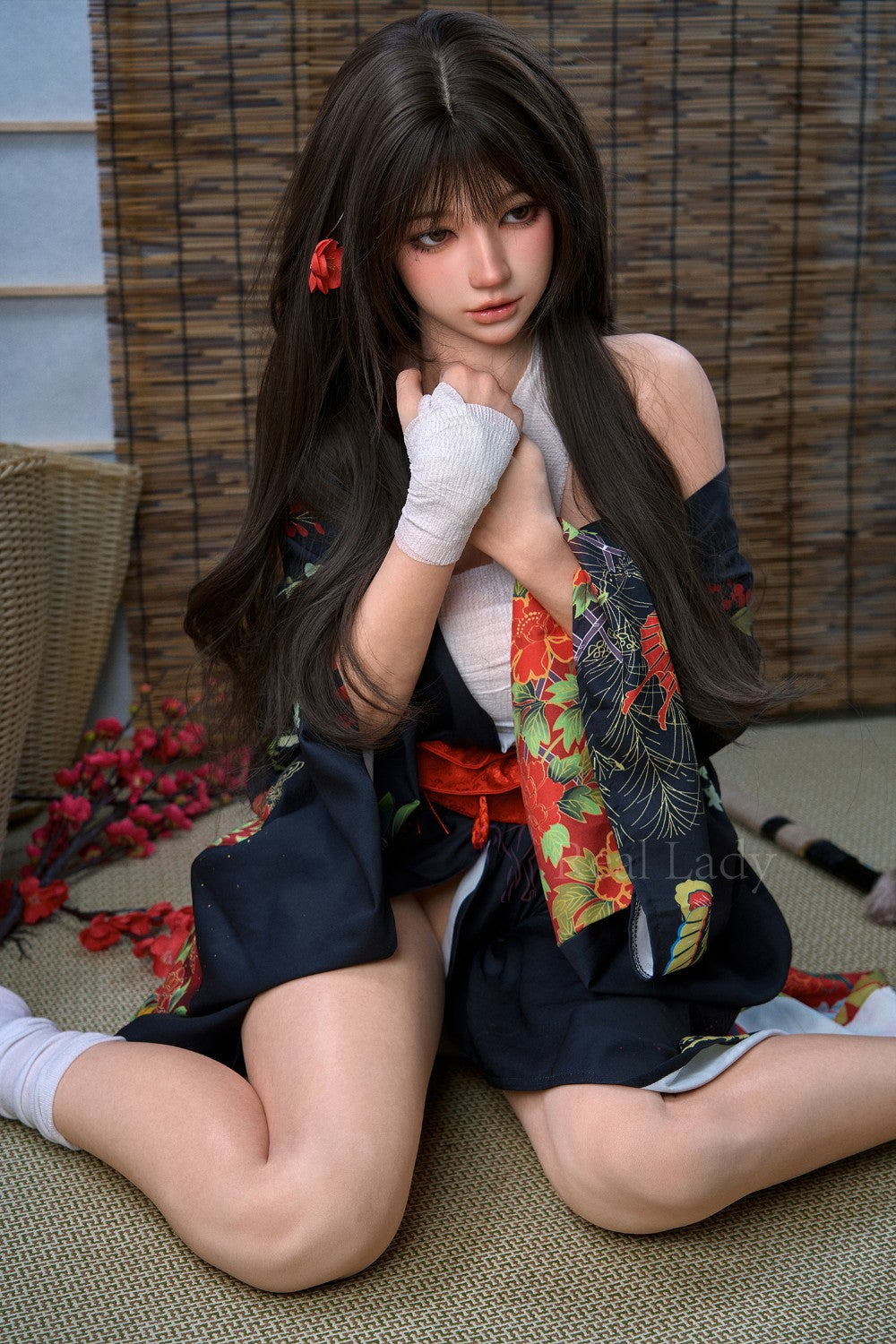 Evie sexdukke (Real Lady 150 cm f-cup T4 silikone)