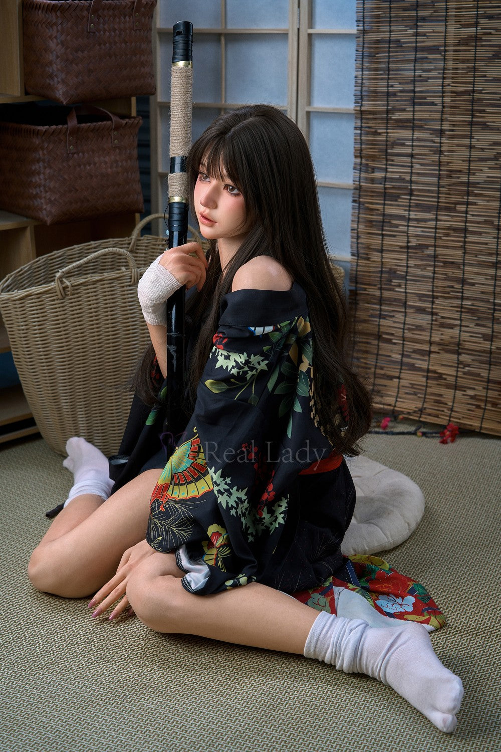 Evie sexdukke (Real Lady 150 cm F-cup T4 silikone)