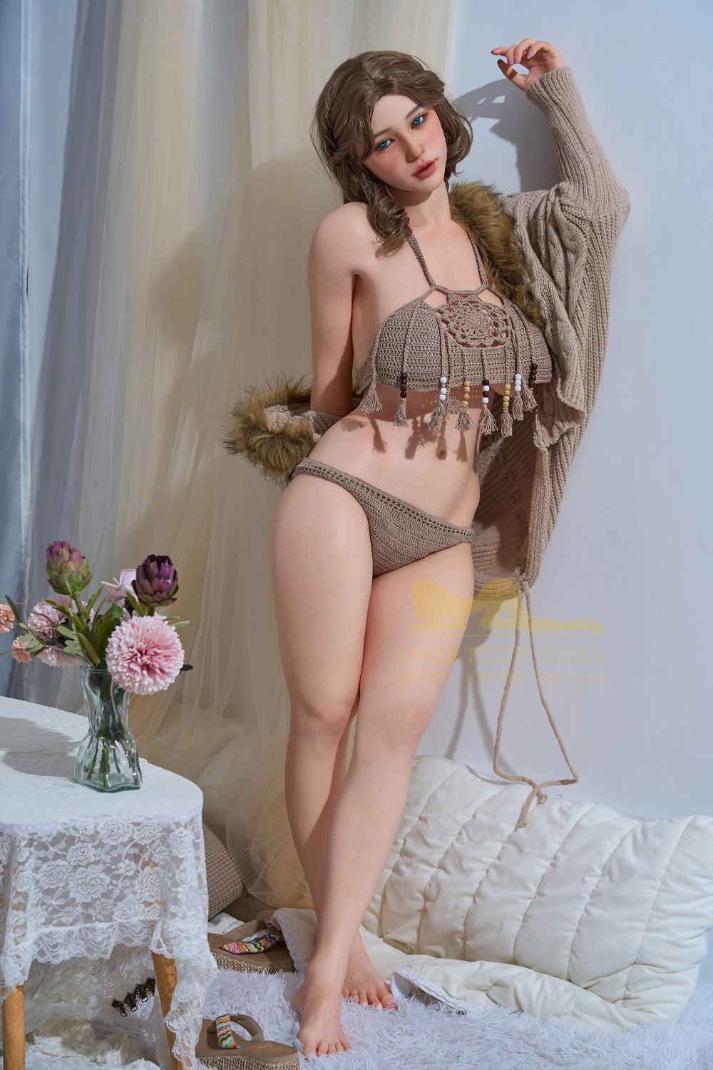 Lexi sexdukke (Irontech Doll 160 cm f-cup S42 silikone)