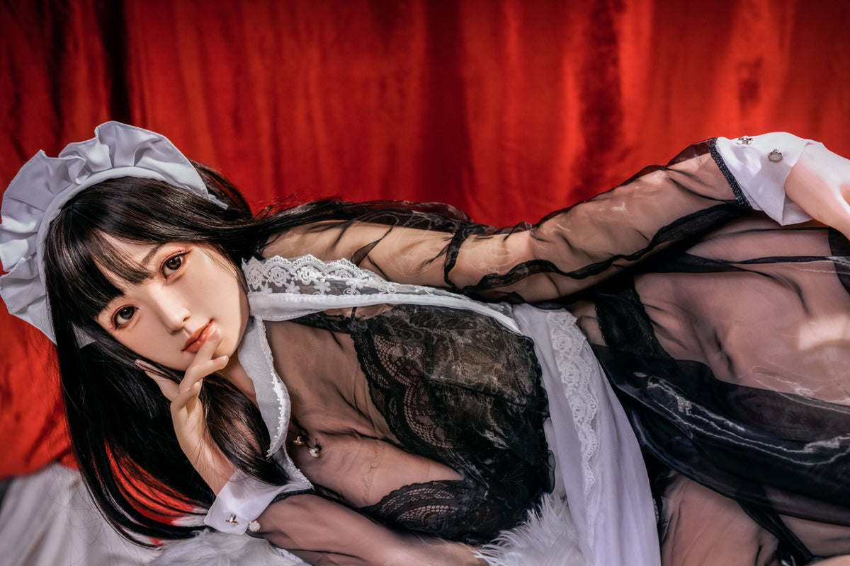 Klitoria sexdukke (Bezlya Doll 155 cm F-cup 2.0 TPE+silikone)