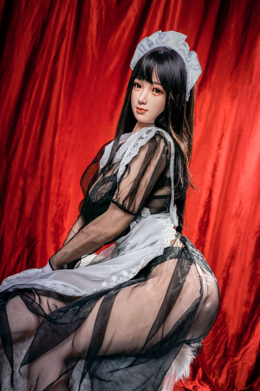 Klitoria sexdukke (Bezlya Doll 155 cm F-cup 2.0 TPE+silikone)