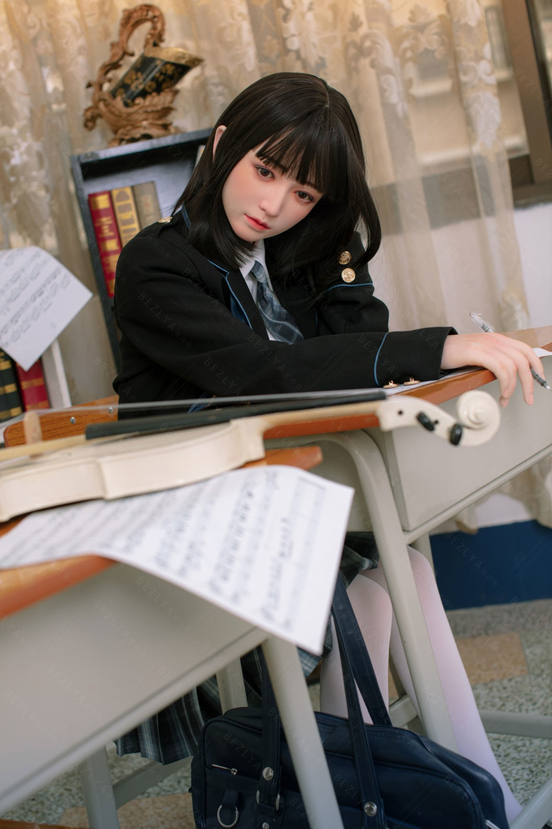 Platycodon sexdukke (Bezlya Doll 160 cm C-cup 2.1 silikone)