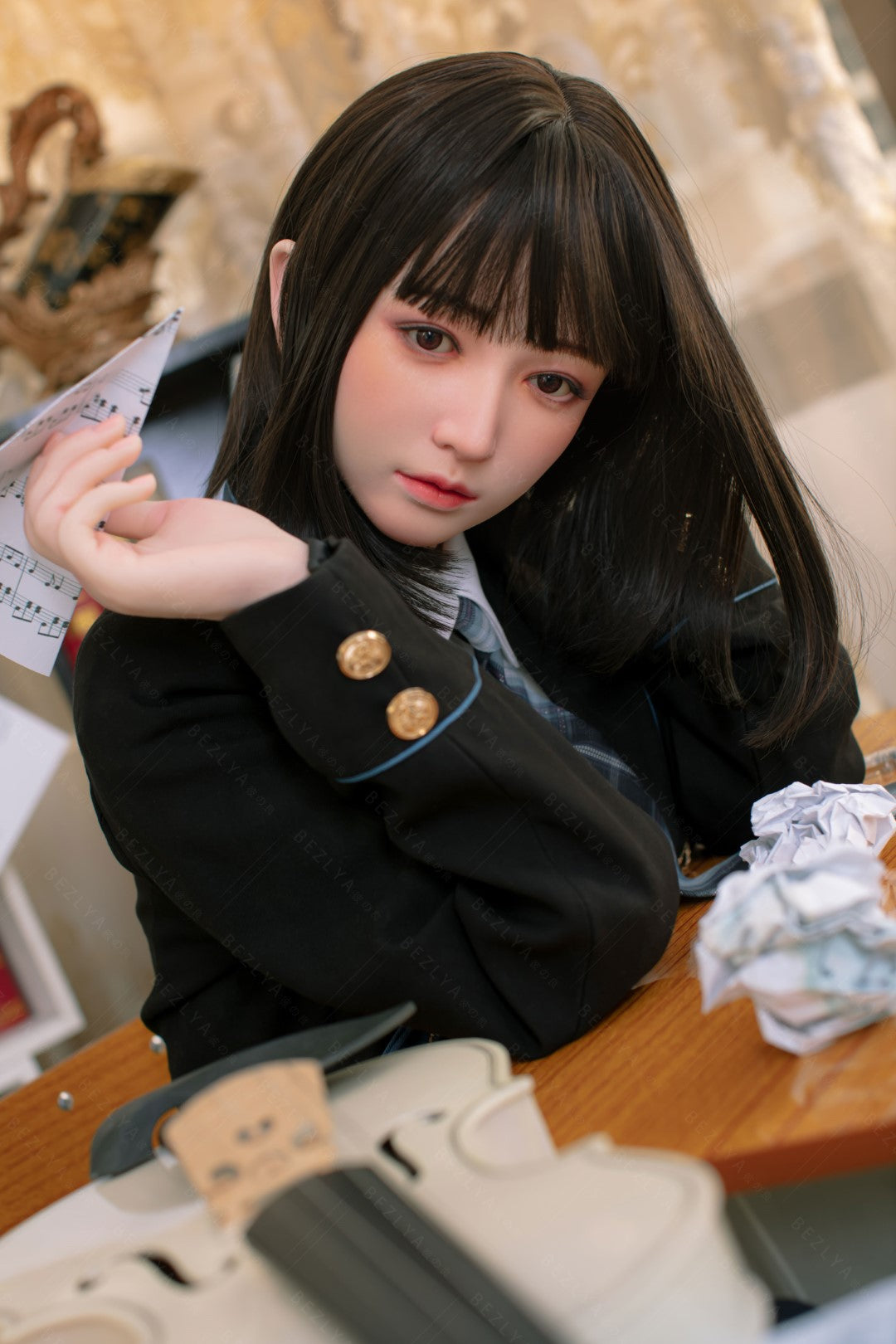 Platycodon sexdukke (Bezlya Doll 160 cm C-cup 2.1 silikone)
