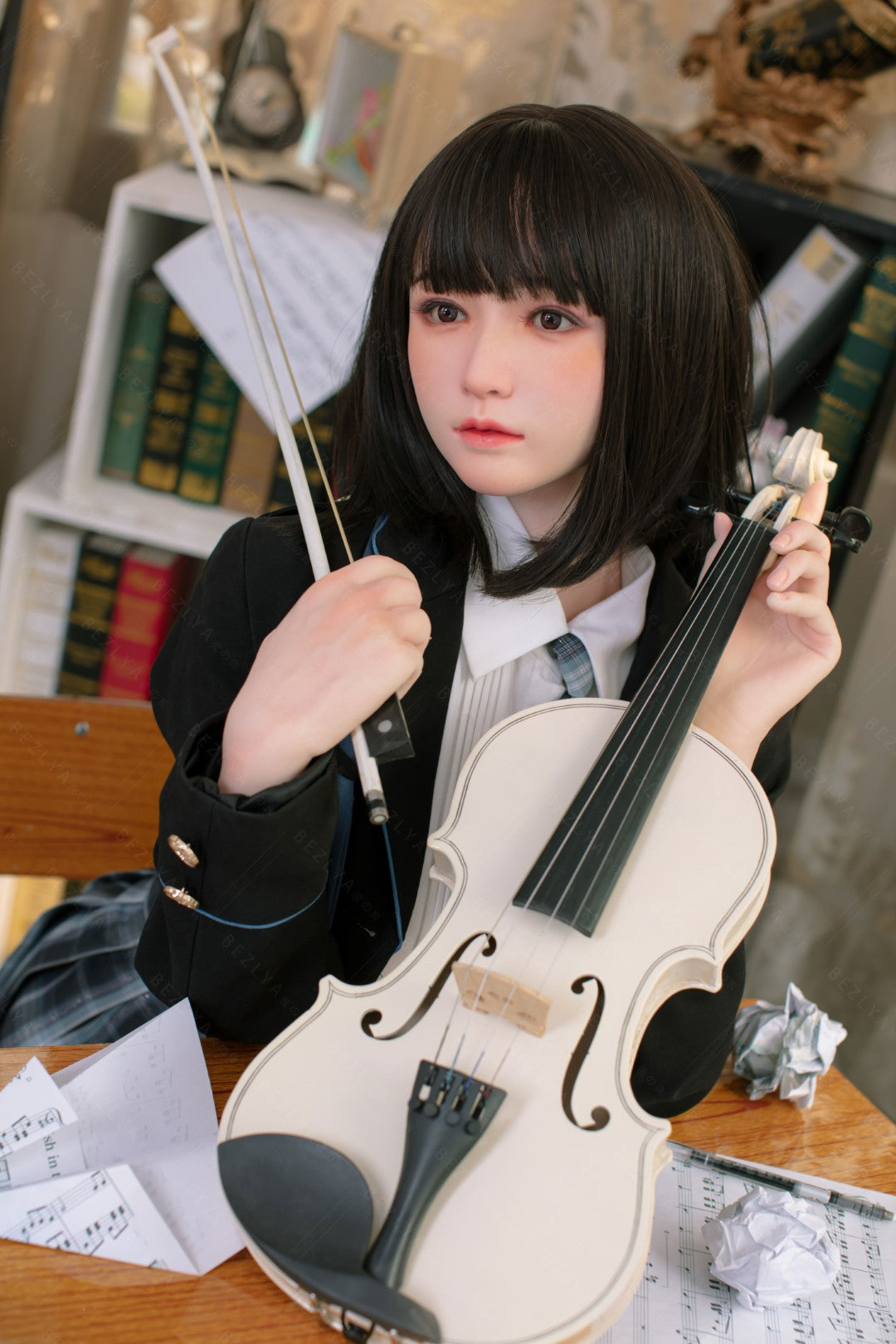 Platycodon sexdukke (Bezlya Doll 160 cm C-cup 2.1 silikone)