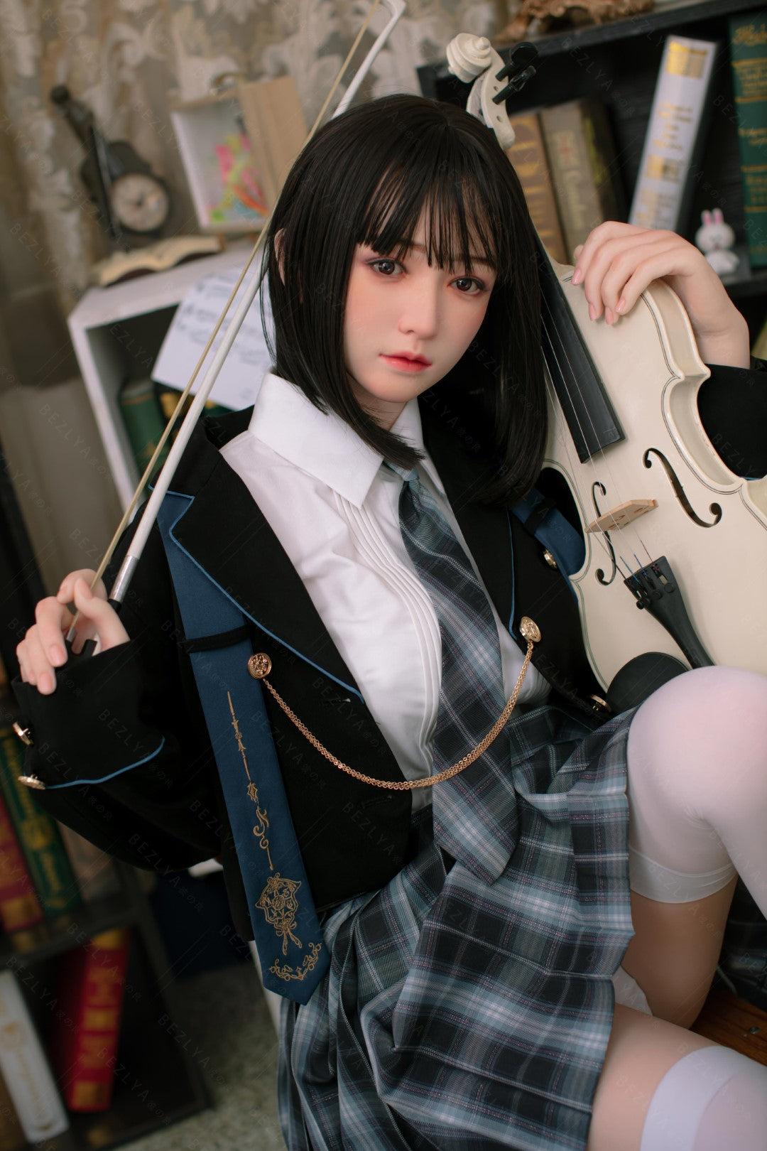 Platycodon sexdukke (Bezlya Doll 160 cm C-cup 2.1 silikone)