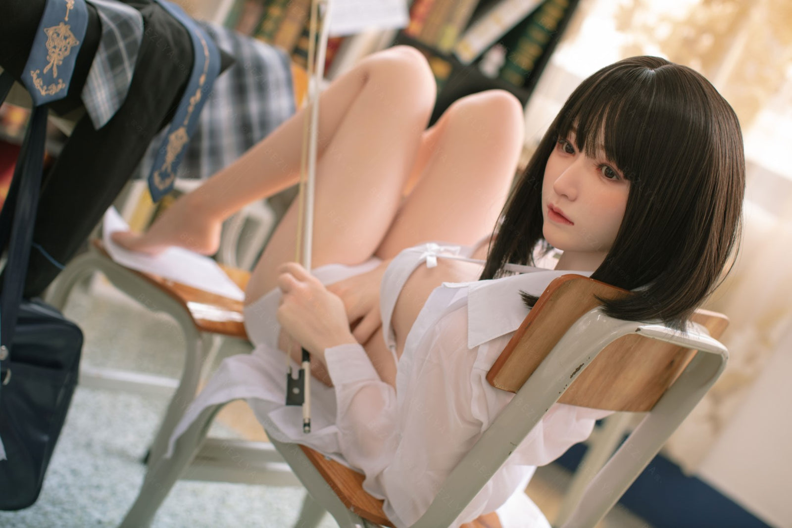 Platycodon sexdukke (Bezlya Doll 160 cm C-cup 2.1 silikone)