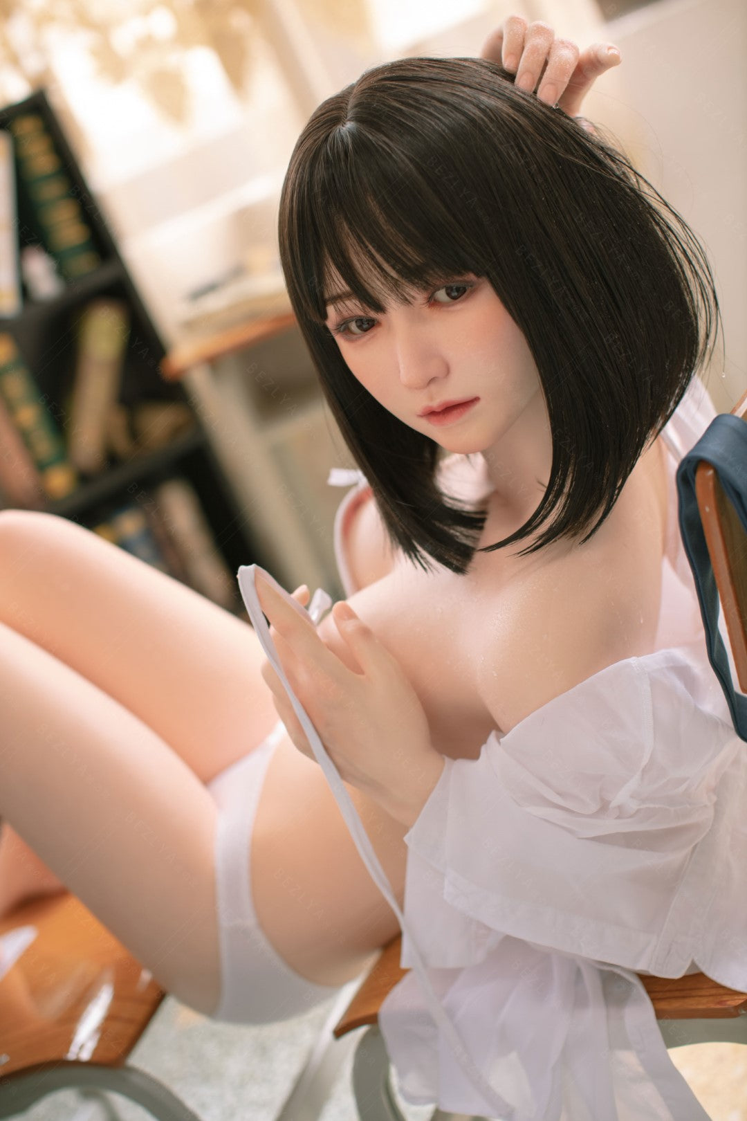 Platycodon sexdukke (Bezlya Doll 160 cm C-cup 2.1 silikone)