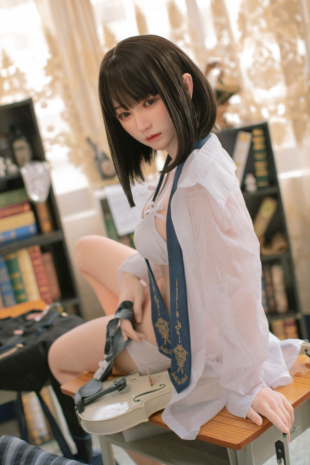 Platycodon sexdukke (Bezlya Doll 160 cm C-cup 2.1 silikone)