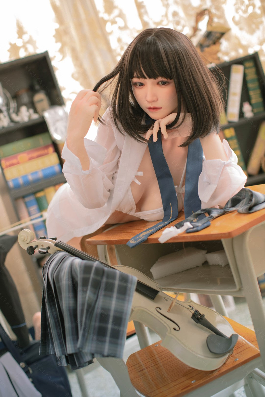 Platycodon sexdukke (Bezlya Doll 160 cm C-cup 2.1 silikone)