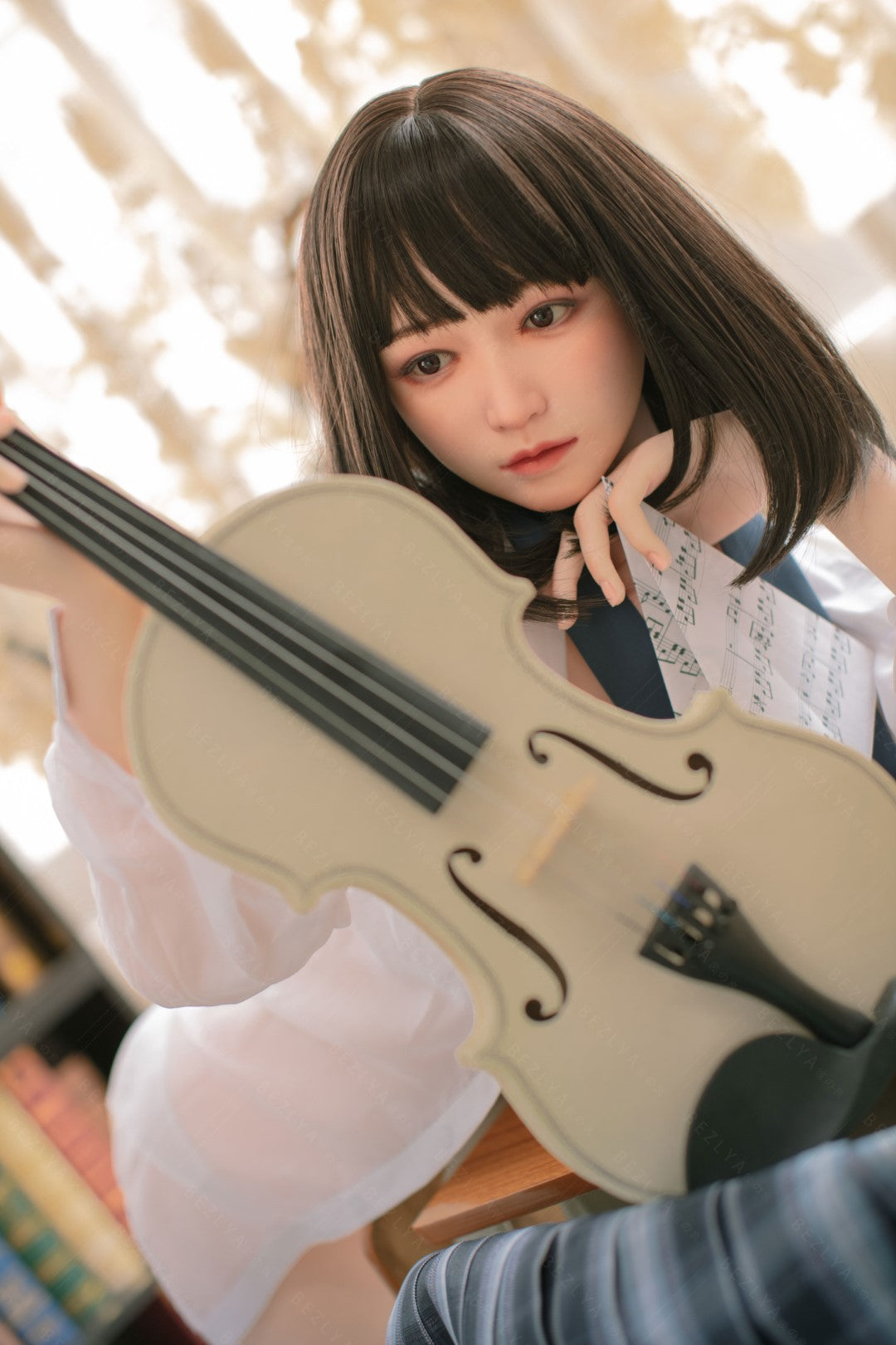 Platycodon sexdukke (Bezlya Doll 160 cm C-cup 2.1 silikone)