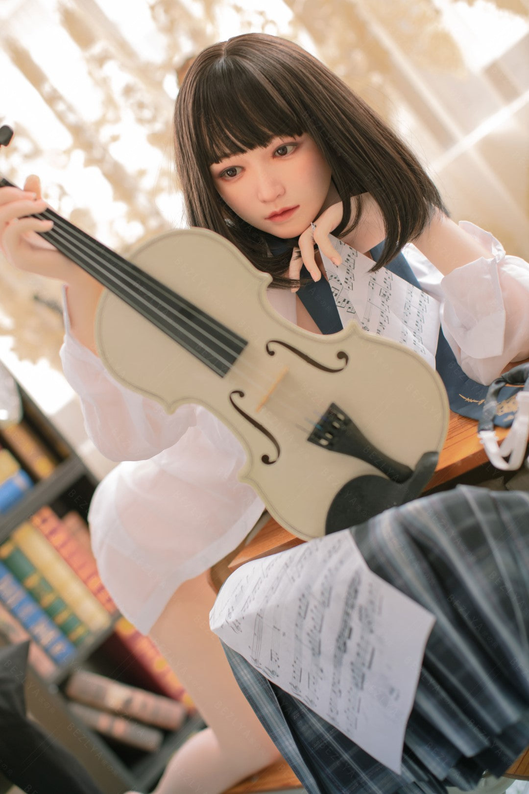 Platycodon sexdukke (Bezlya Doll 160 cm C-cup 2.1 silikone)