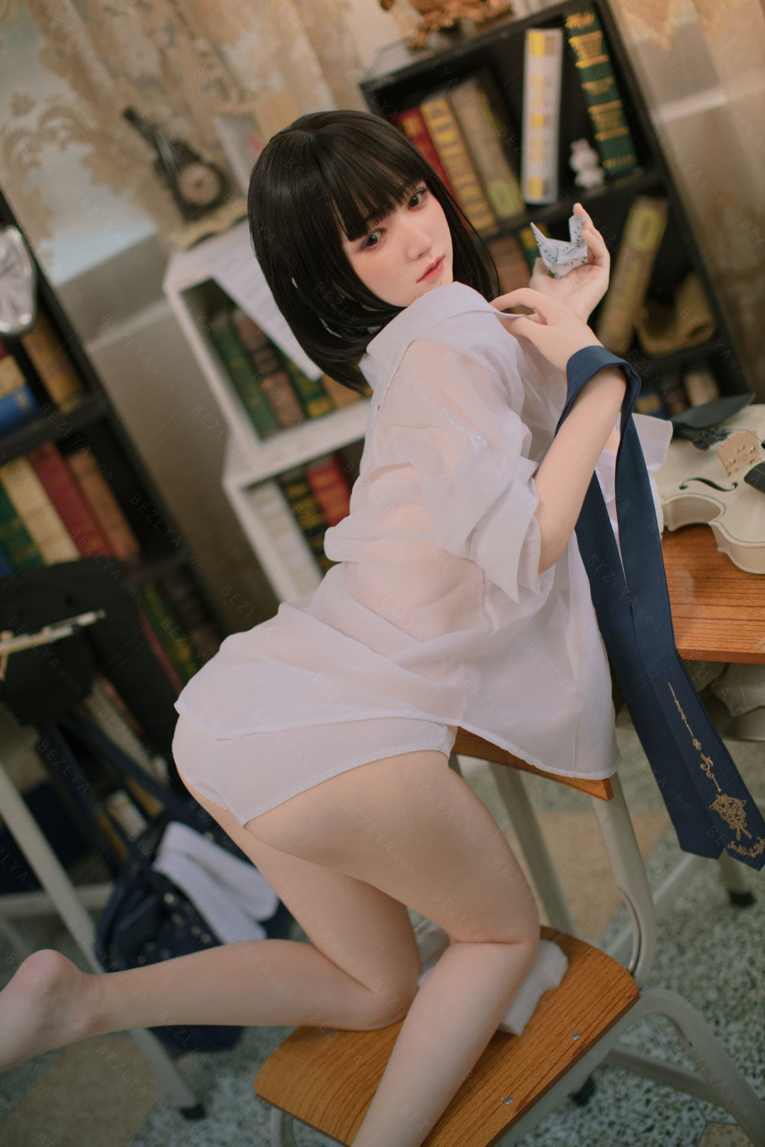 Platycodon sexdukke (Bezlya Doll 160 cm C-cup 2.1 silikone)