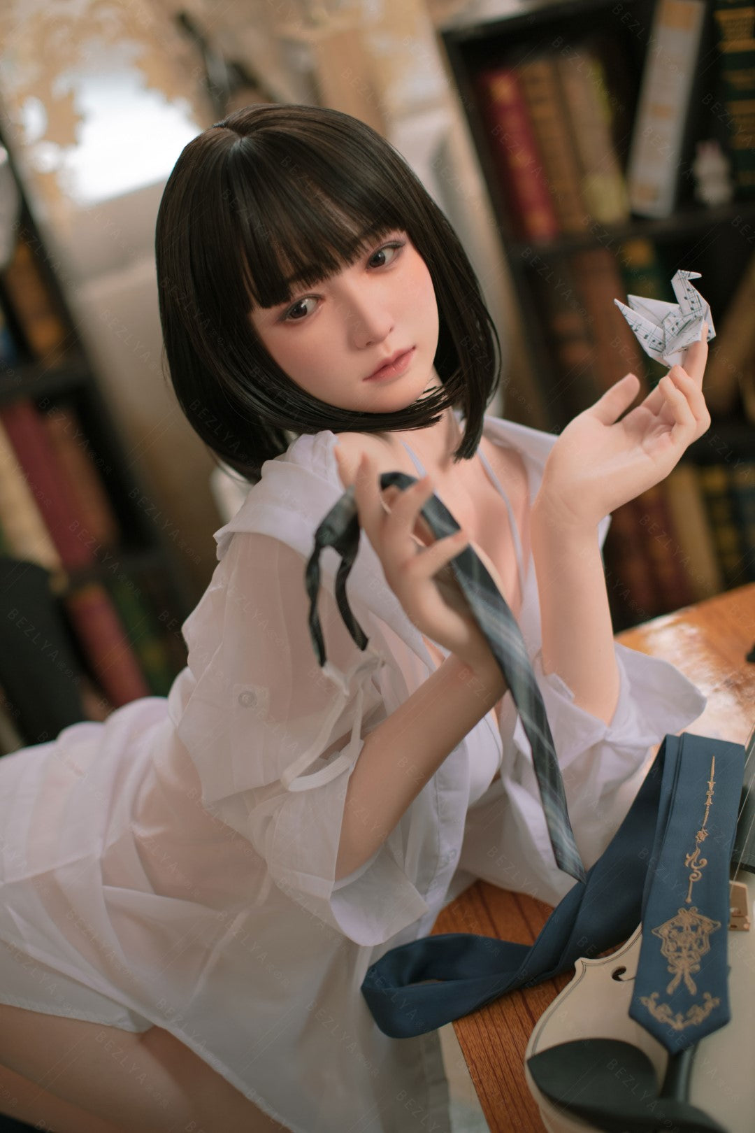 Platycodon sexdukke (Bezlya Doll 160 cm C-cup 2.1 silikone)