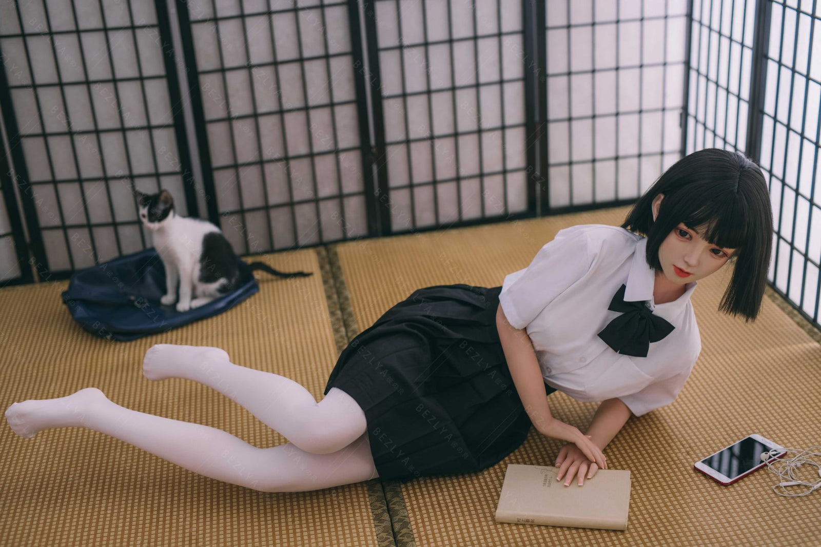 Convallaria sexdukke (Bezlya Doll 149 cm D-cup 2.0 TPE+silikone)