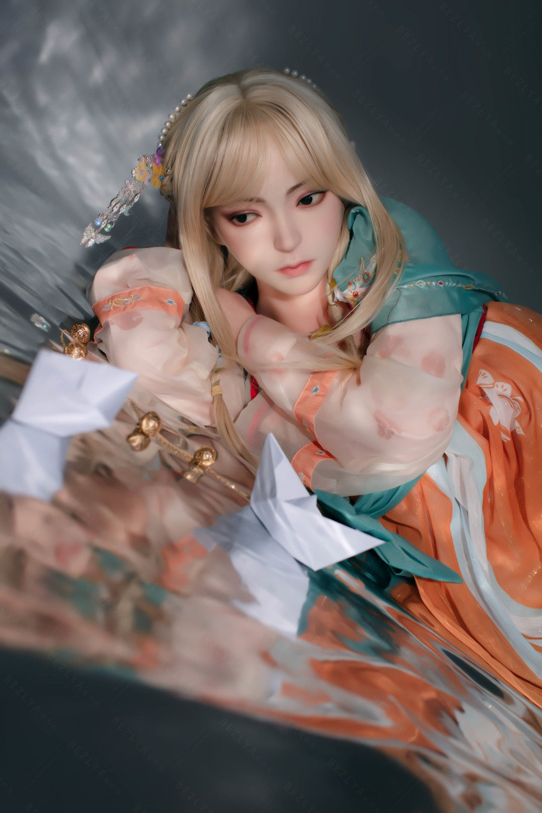 Stedmoderblomst sexdukke (Bezlya Doll 160 cm C-cup 2.0 TPE+silikone)