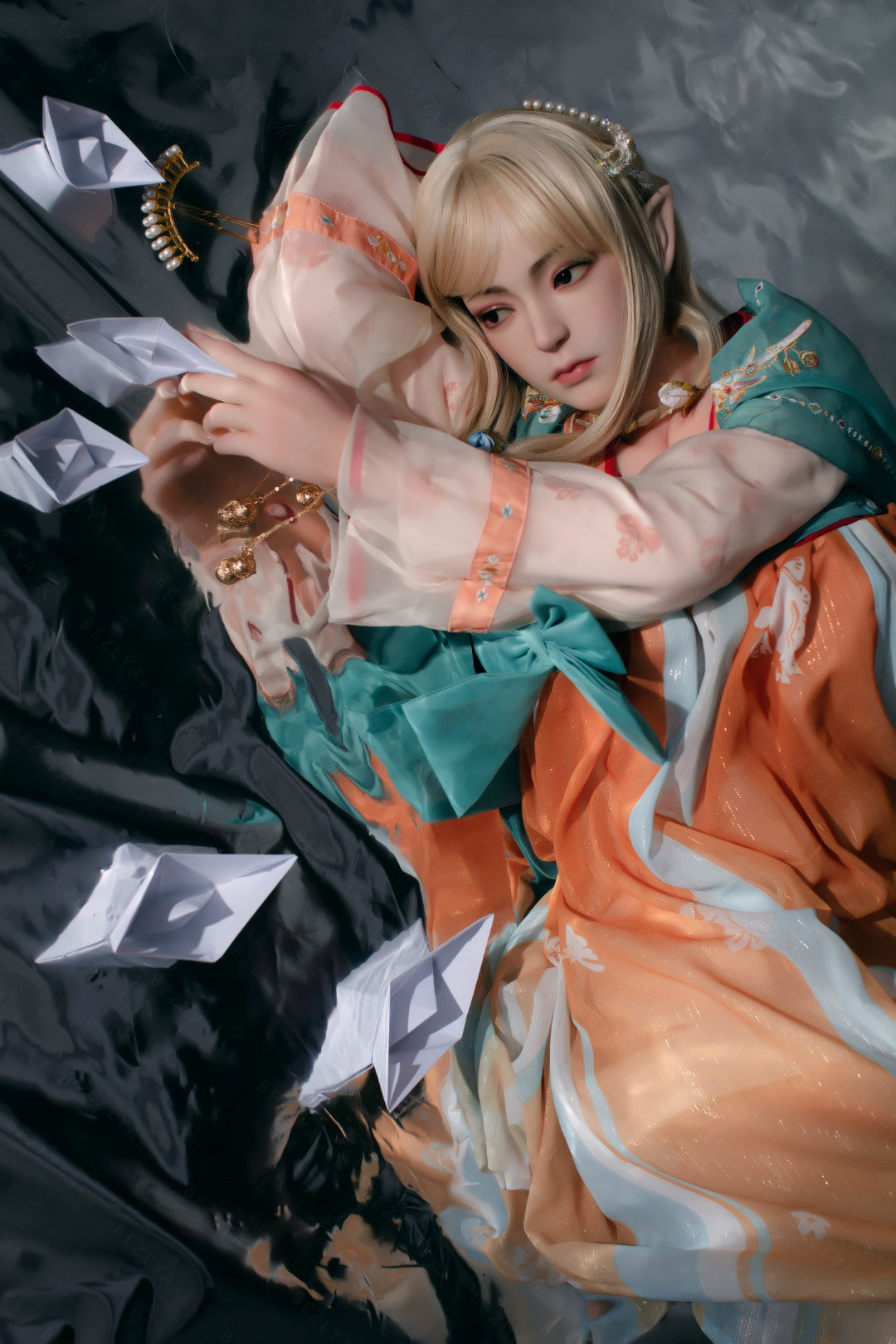 Stedmoderblomst sexdukke (Bezlya Doll 160 cm C-cup 2.0 TPE+silikone)