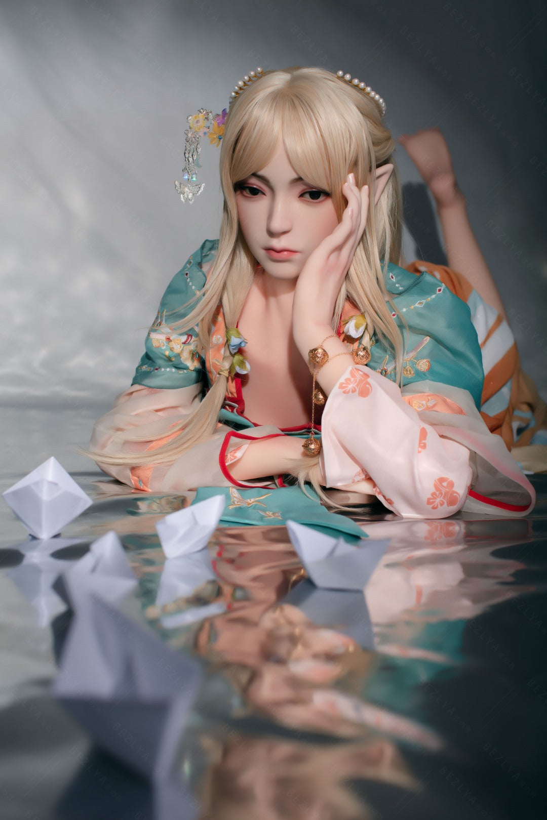 Stedmoderblomst sexdukke (Bezlya Doll 160 cm C-cup 2.0 TPE+silikone)