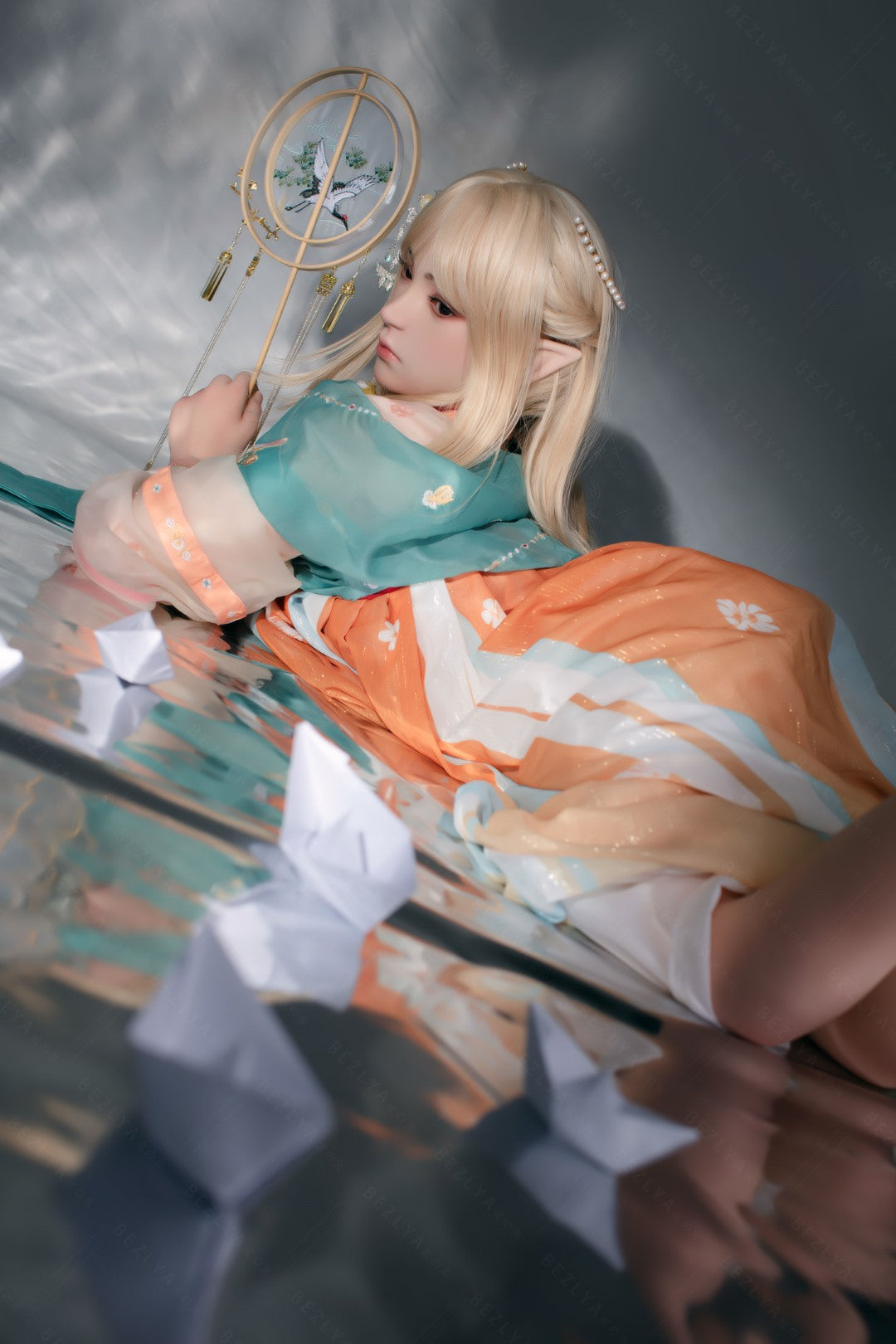 Stedmoderblomst sexdukke (Bezlya Doll 160 cm C-cup 2.0 TPE+silikone)