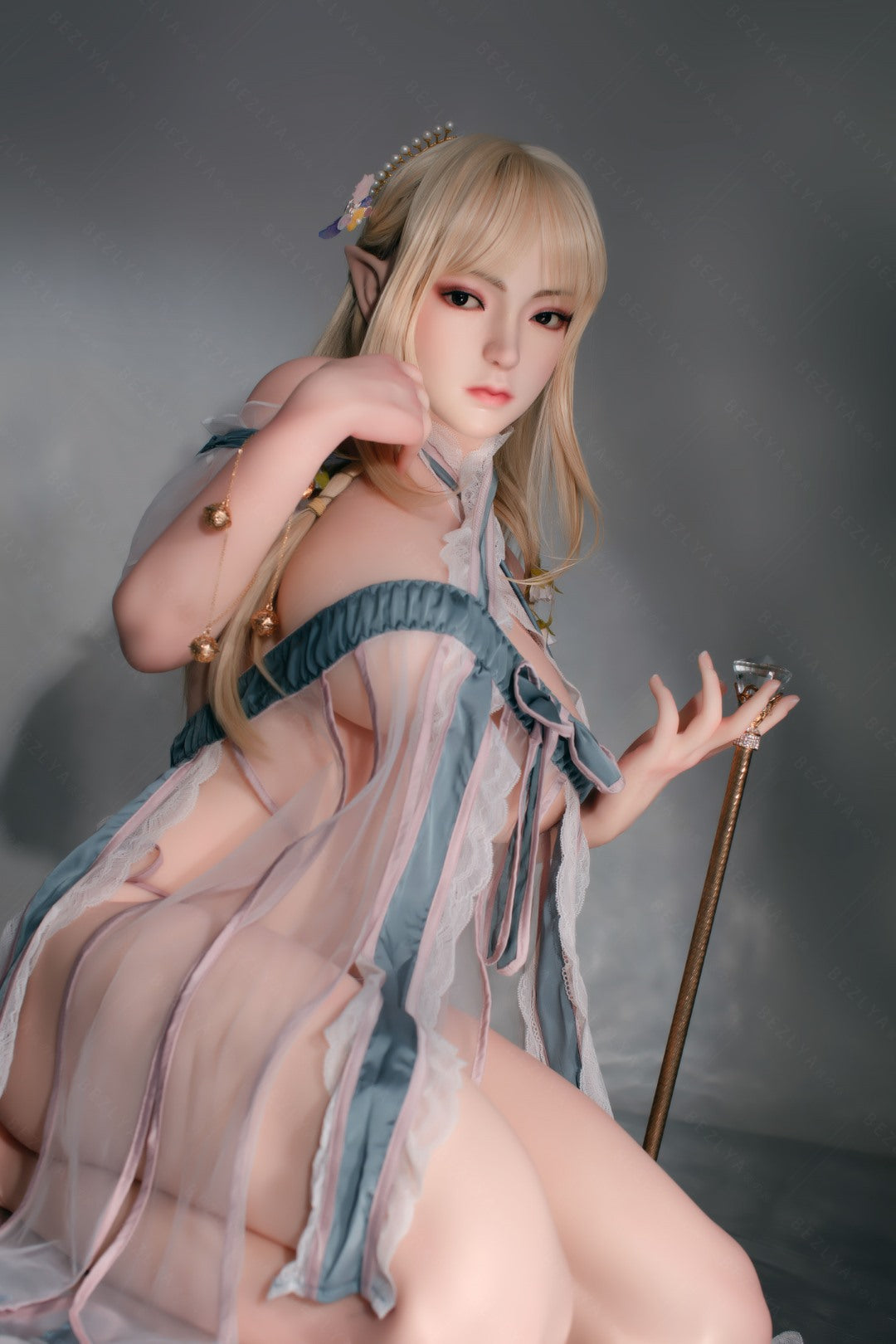 Stedmoderblomst sexdukke (Bezlya Doll 160 cm C-cup 2.0 TPE+silikone)