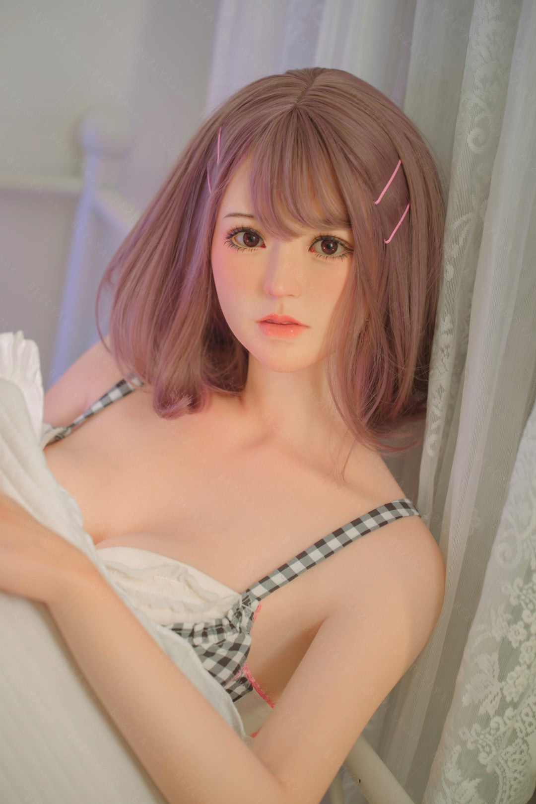 Hortensia sexdukke (Bezlya Doll 160 cm C-cup 2.1 silikone)