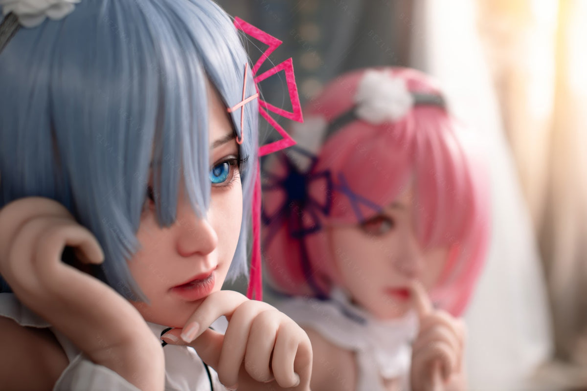 Rem sexdukke (Bezlya Doll 149 cm D-cup 2.0 TPE+silikone)