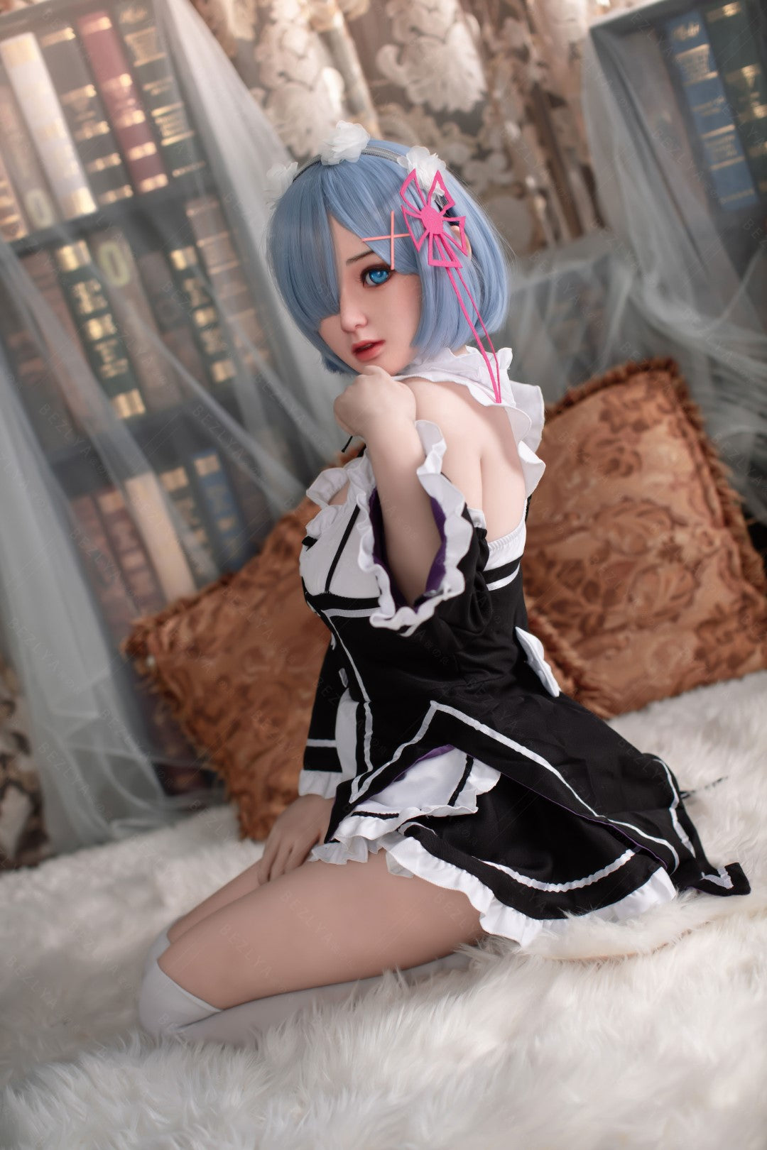 Rem sexdukke (Bezlya Doll 149 cm D-cup 2.0 TPE+silikone)