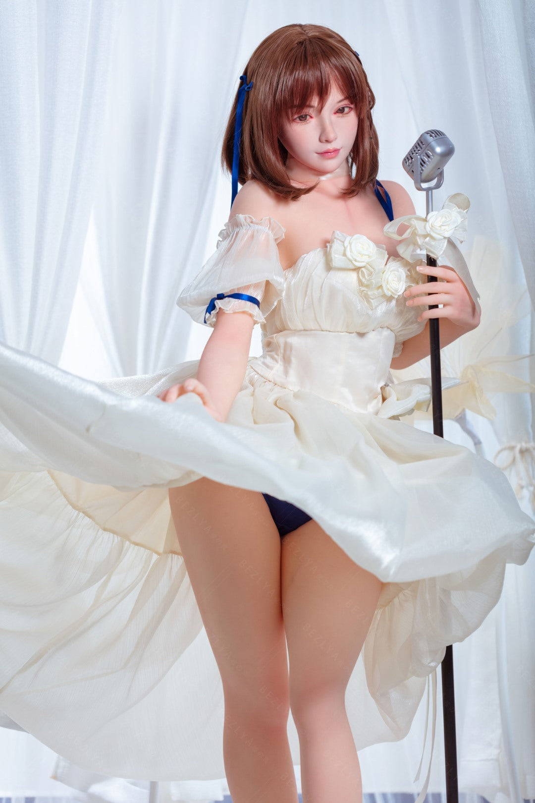 Holly sexdukke (Bezlya Doll 155 cm B-cup 2.0 TPE+silikone)