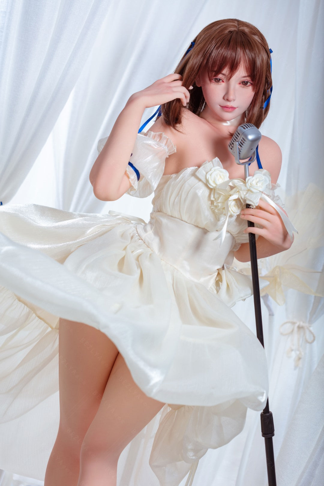 Holly sexdukke (Bezlya Doll 155 cm B-cup 2.0 TPE+silikone)