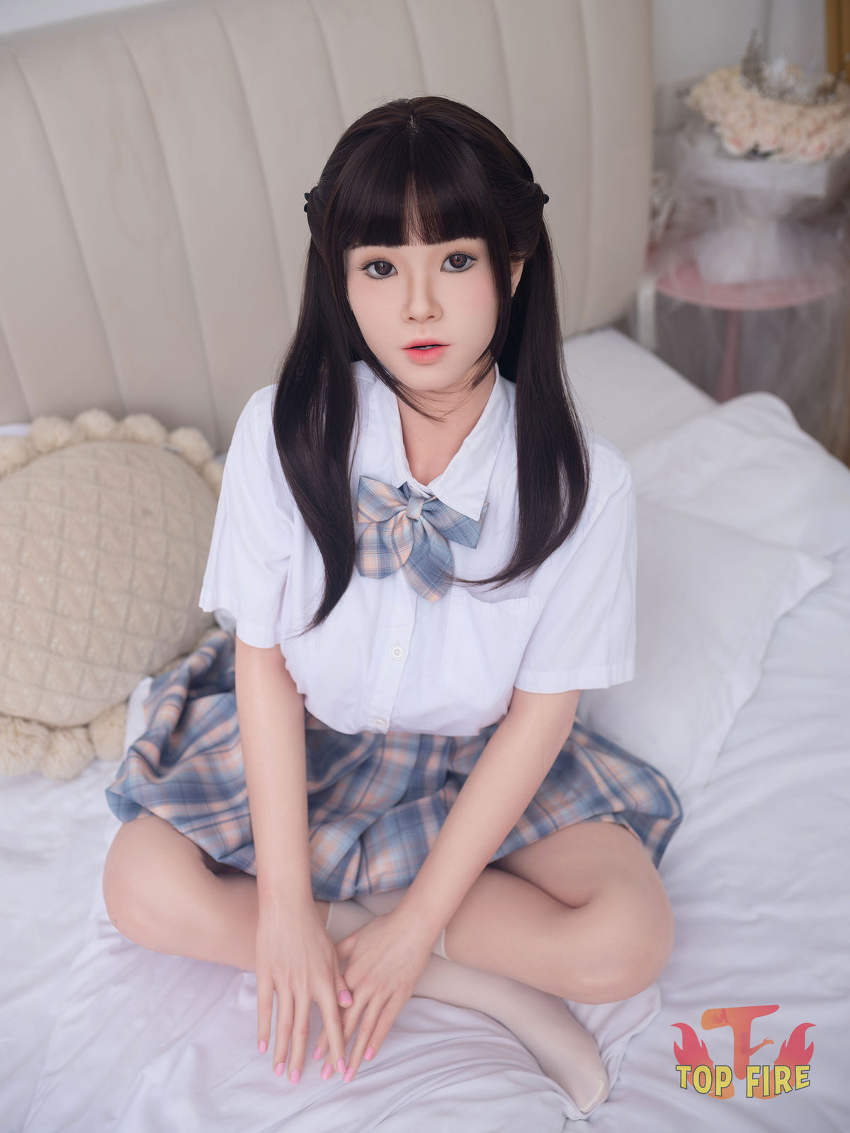 Sharon sexdukke (Top Fire Doll 158 cm D-cup T28 silikone)