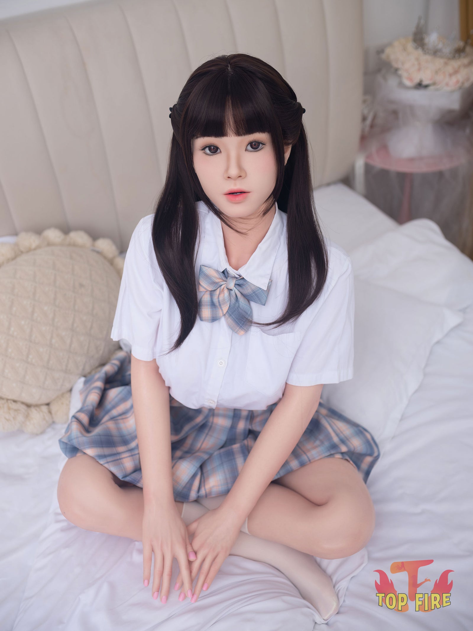 Sharon sexdukke (Top Fire Doll 158 cm D-cup T28 silikone)