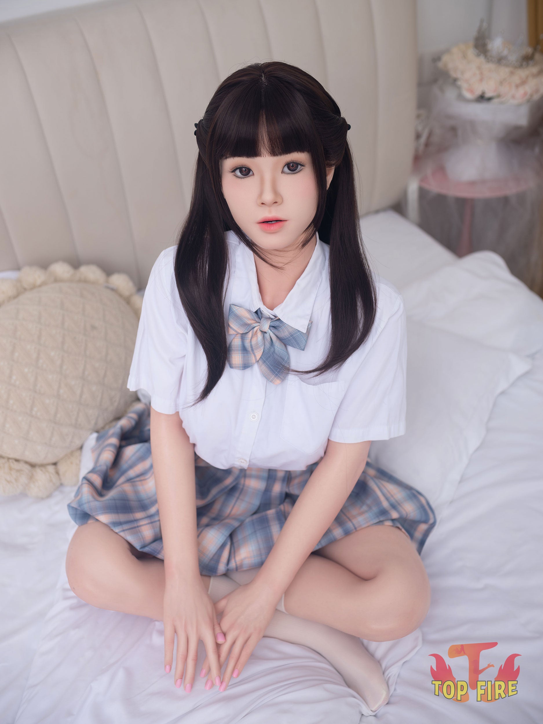 Sharon sexdukke (Top Fire Doll 158 cm d-cup T28 silikone)