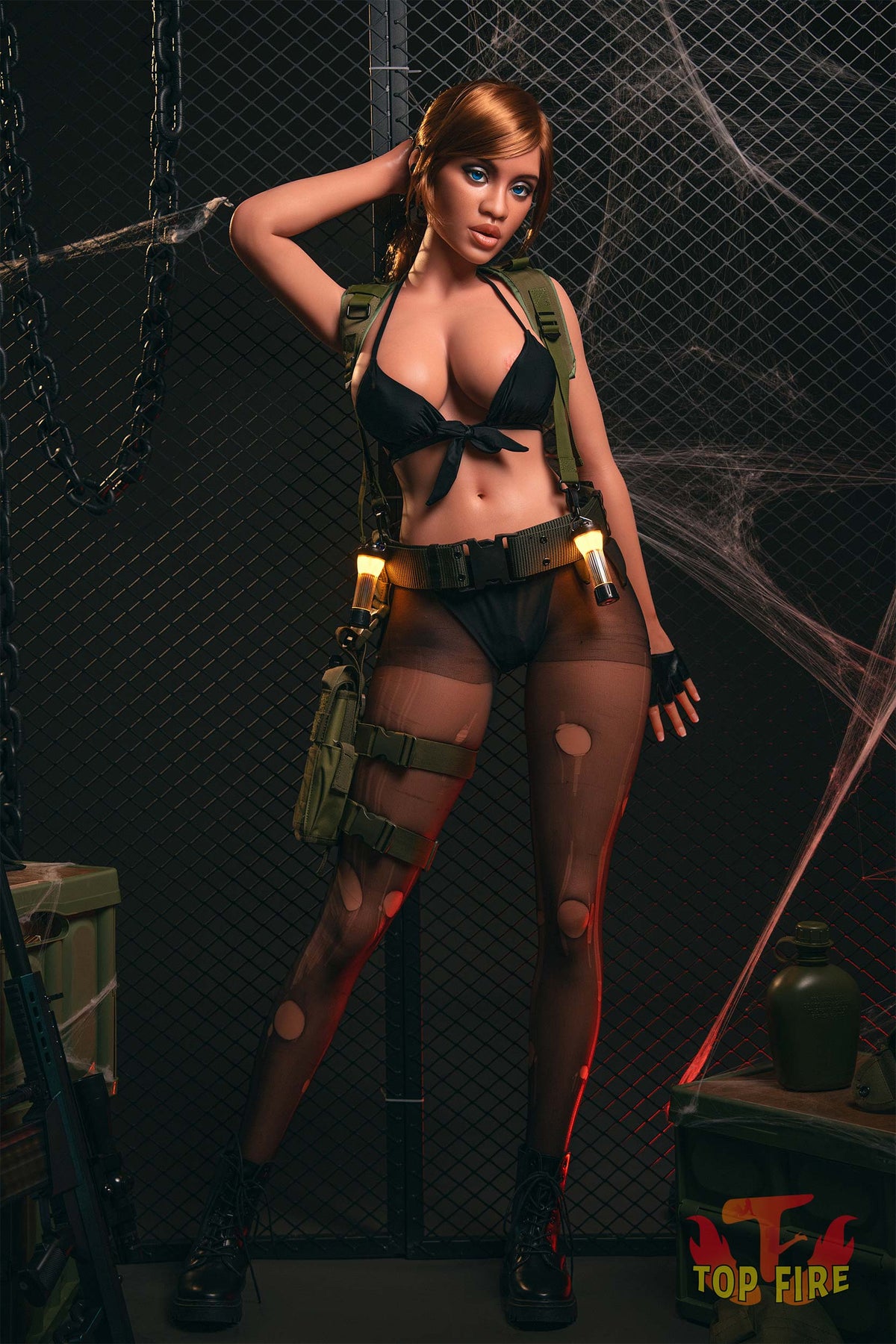 Hedy sexdukke (Top Fire Doll 163 cm G-cup T04 silikone)