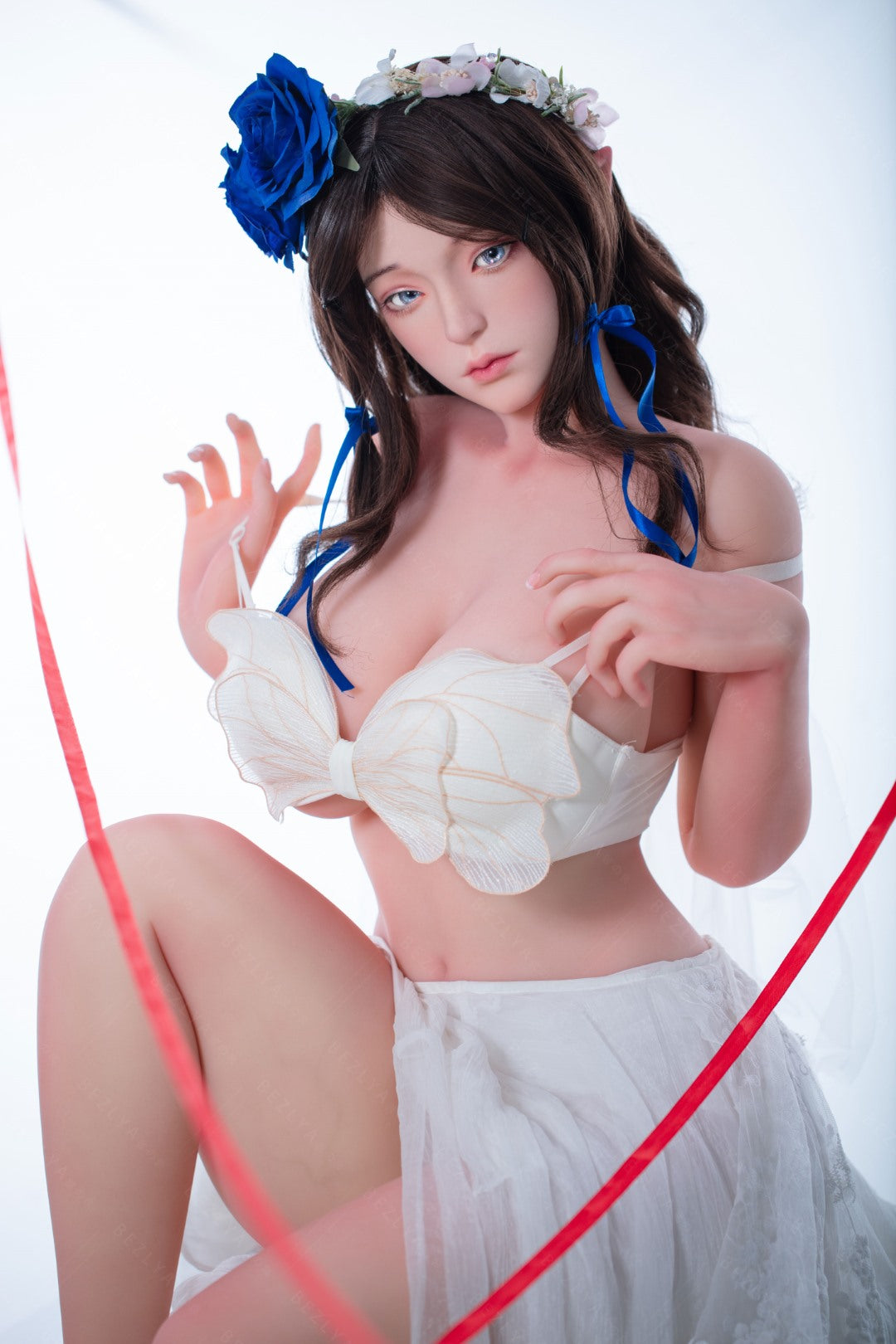 Stedmoderblomst sexdukke (Bezlya Doll 155 cm F-cup 2.0 TPE+silikone)