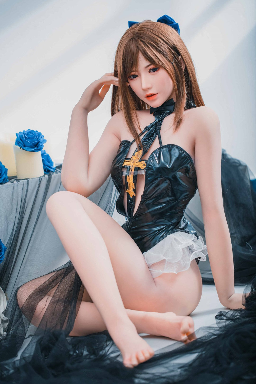 Lagenaria sexdukke (Bezlya Doll 155 cm B-cup 2.0 TPE+silikone)