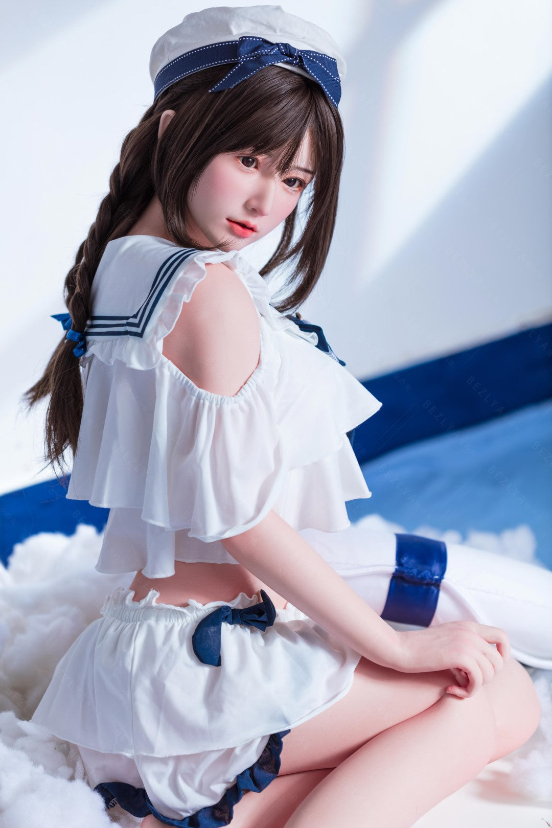 Platycodon sexdukke (Bezlya Doll 160 cm C-cup 2.1 silikone)