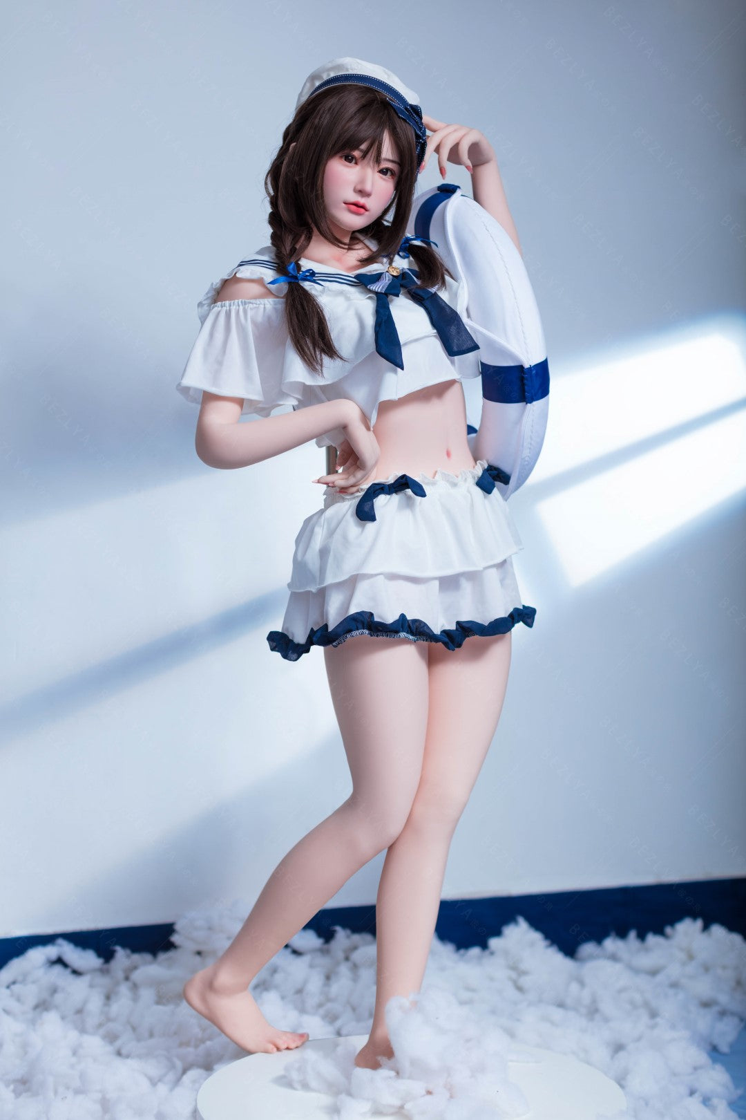 Platycodon sexdukke (Bezlya Doll 160 cm C-cup 2.1 silikone)