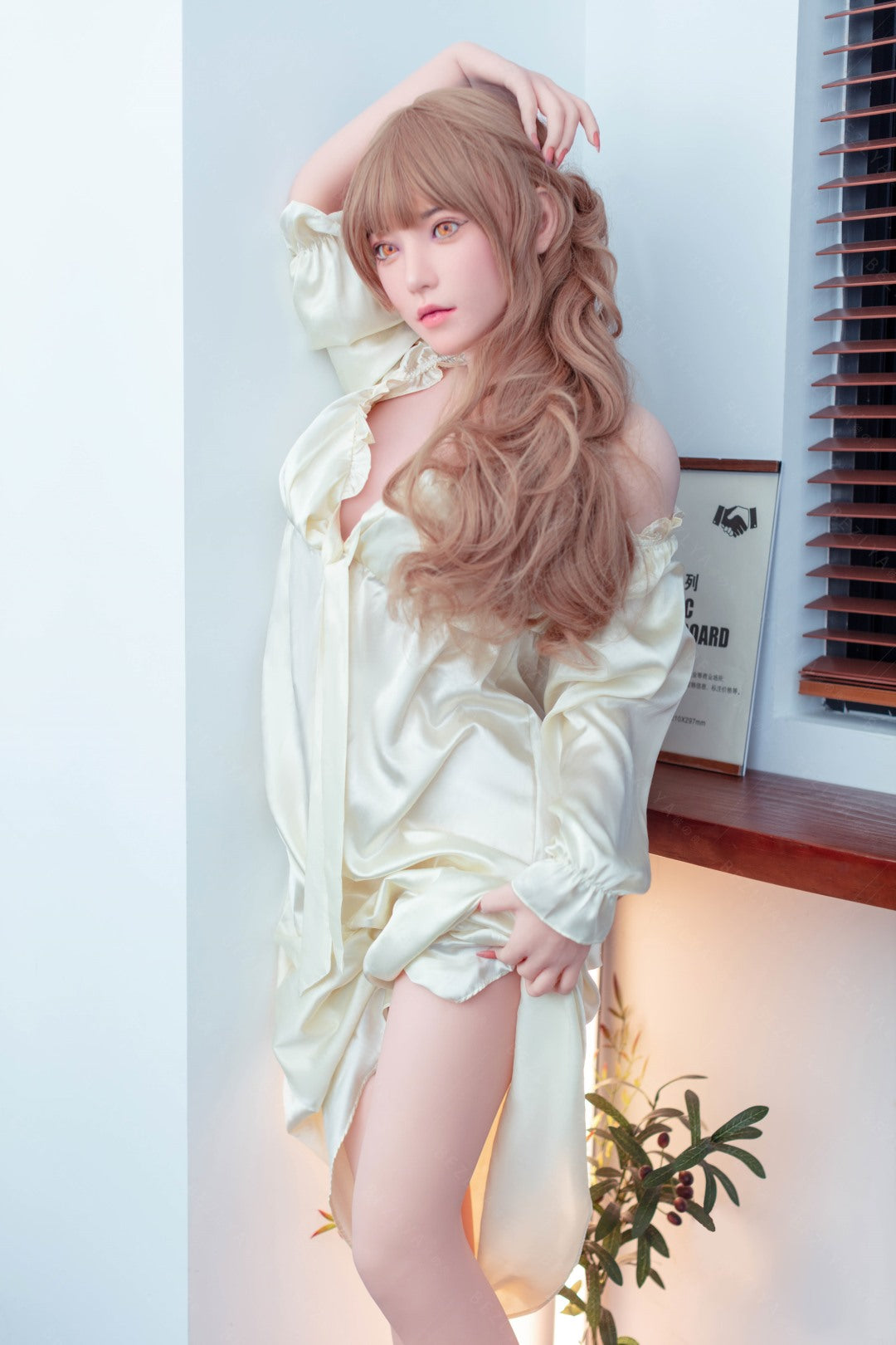 Iris sexdukke (Bezlya Doll 160 cm C-cup 2.1 silikone)
