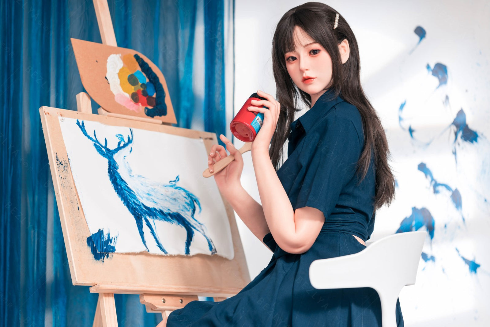 Begonia sexdukke (Bezlya Doll 162 cm C-cup 2,2U silikone)