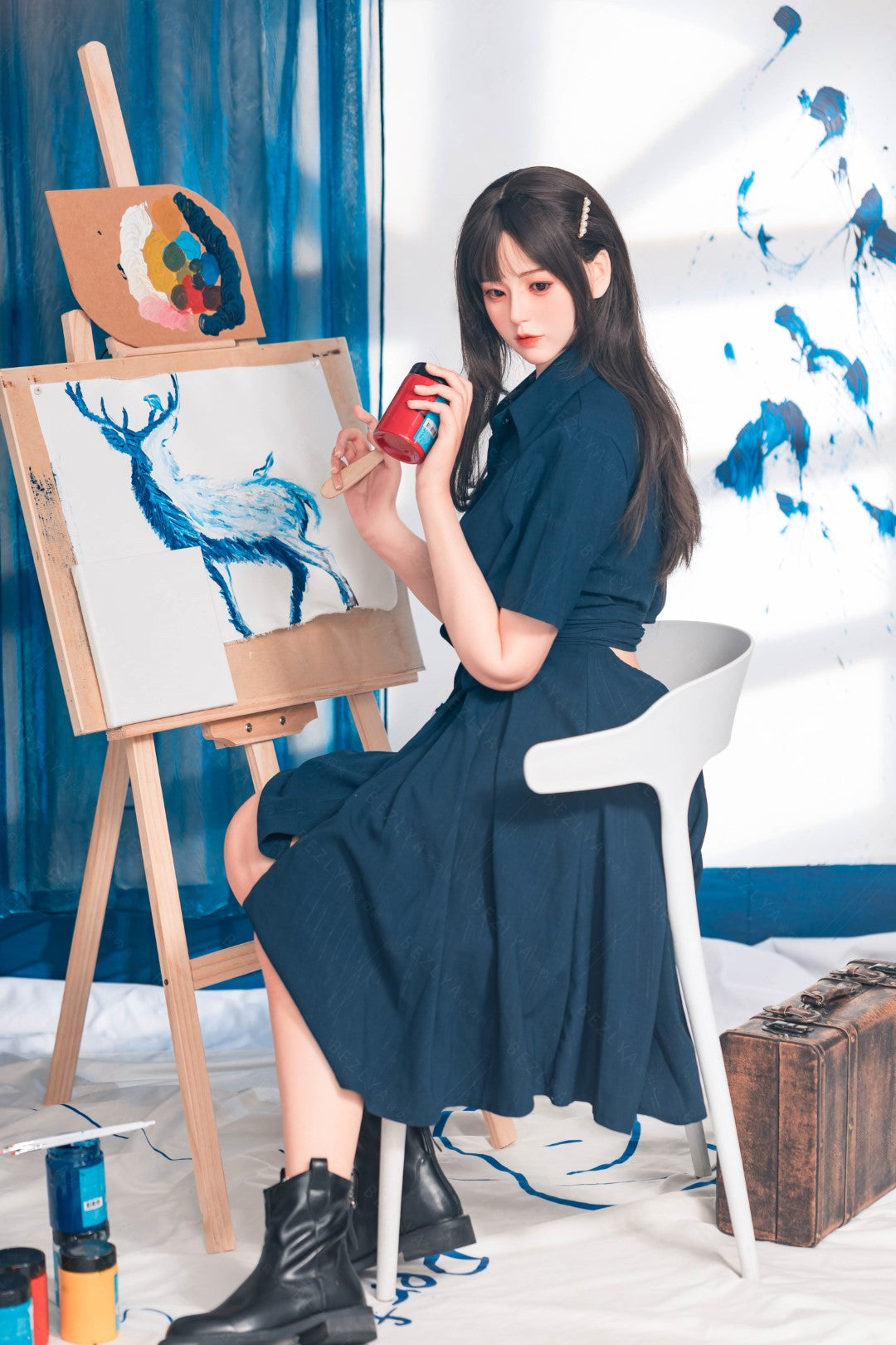 Begonia sexdukke (Bezlya Doll 162 cm C-cup 2,2U silikone)