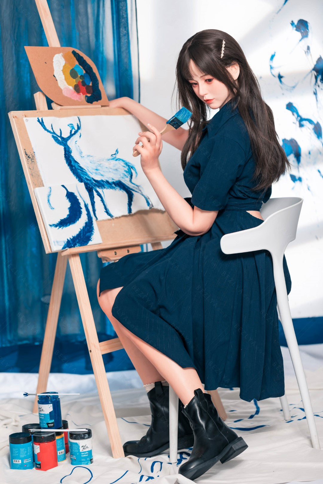 Begonia sexdukke (Bezlya Doll 162 cm C-cup 2,2U silikone)