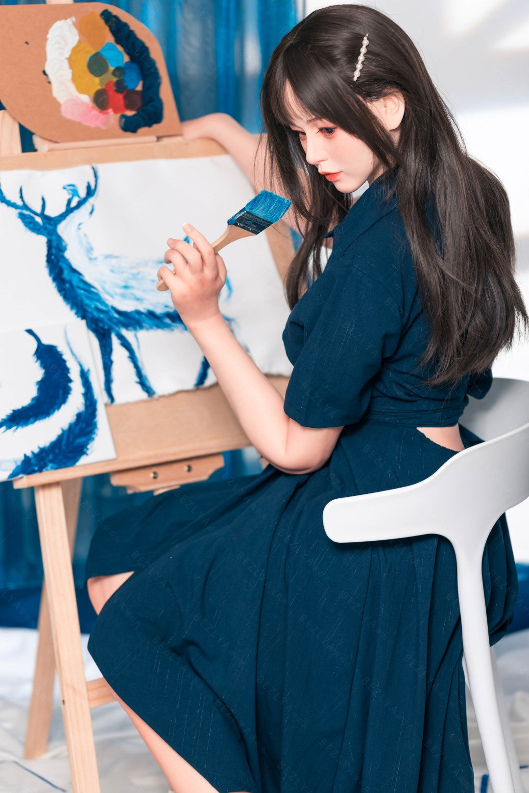 Begonia sexdukke (Bezlya Doll 162 cm C-cup 2,2U silikone)