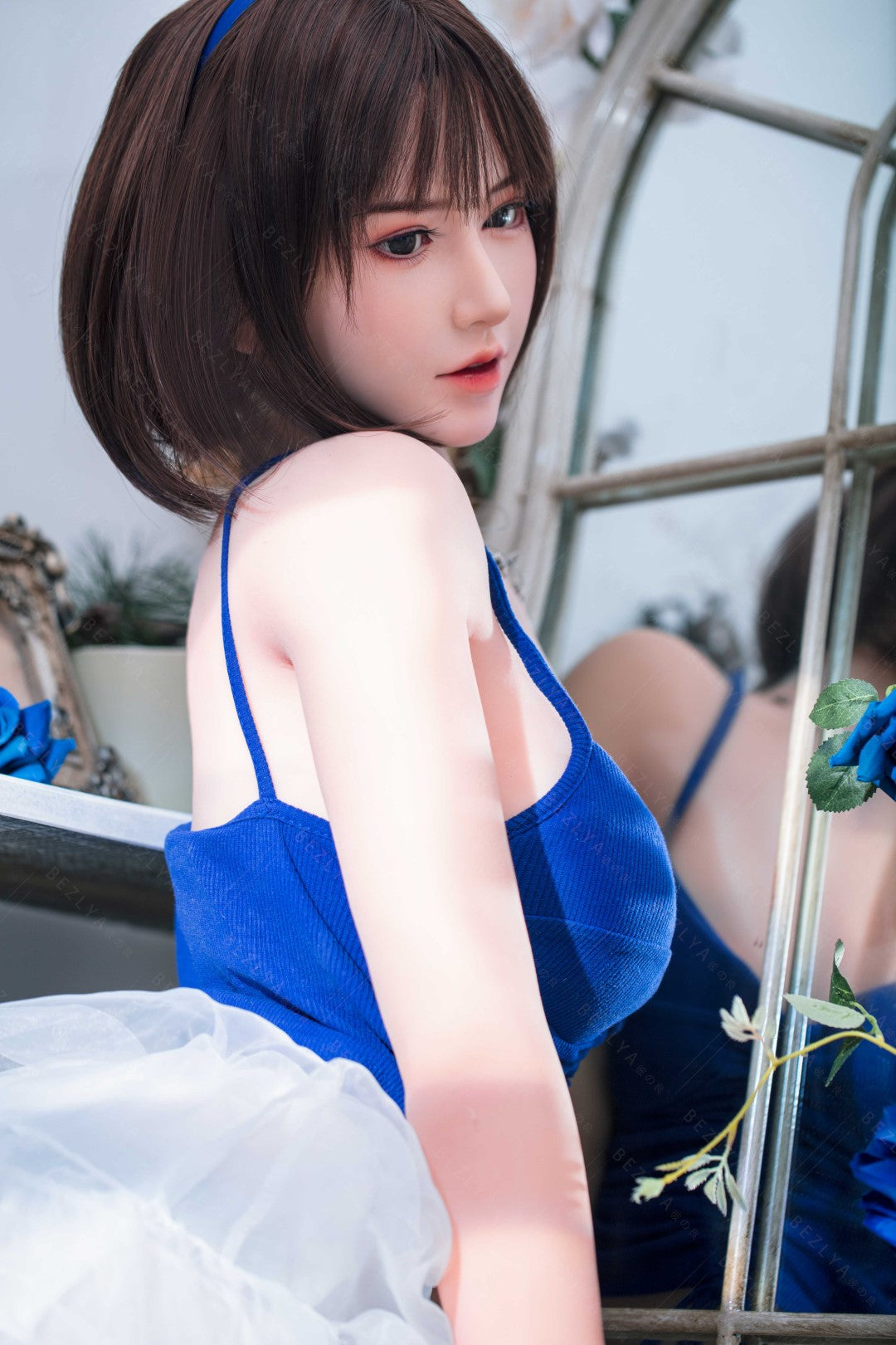 Lagenaria sexdukke (Bezlya Doll 155 cm B-cup 2.0 TPE+silikone)