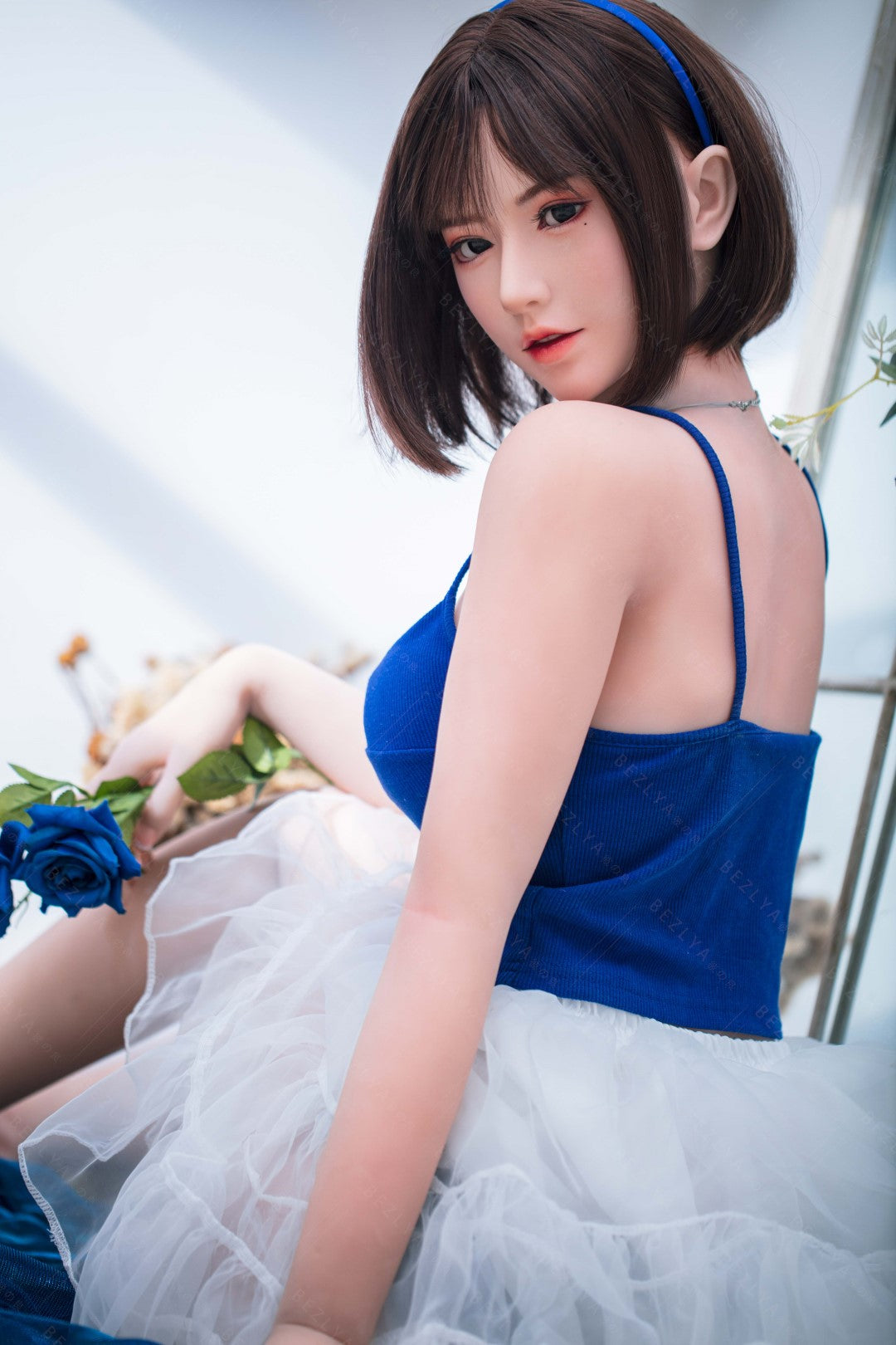 Lagenaria sexdukke (Bezlya Doll 155 cm B-cup 2.0 TPE+silikone)