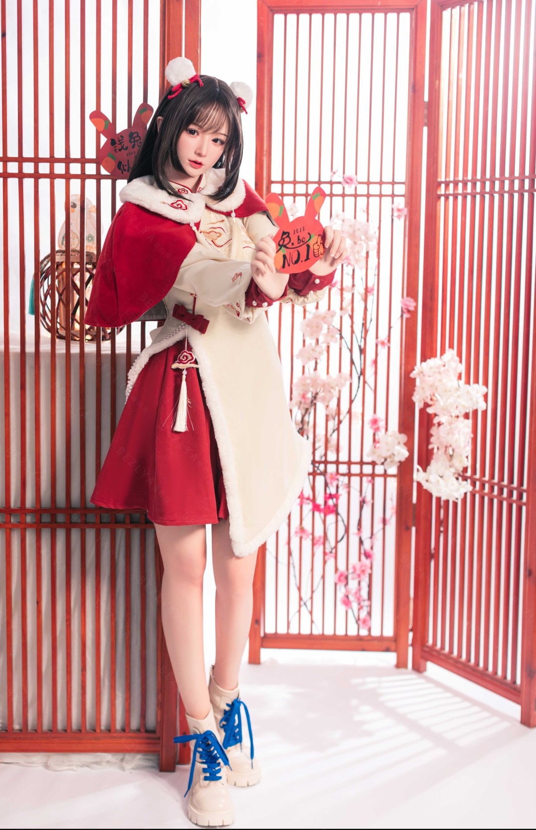 Platycodon sexdukke (Bezlya Doll 163 cm E-cup 2.2 silikone)